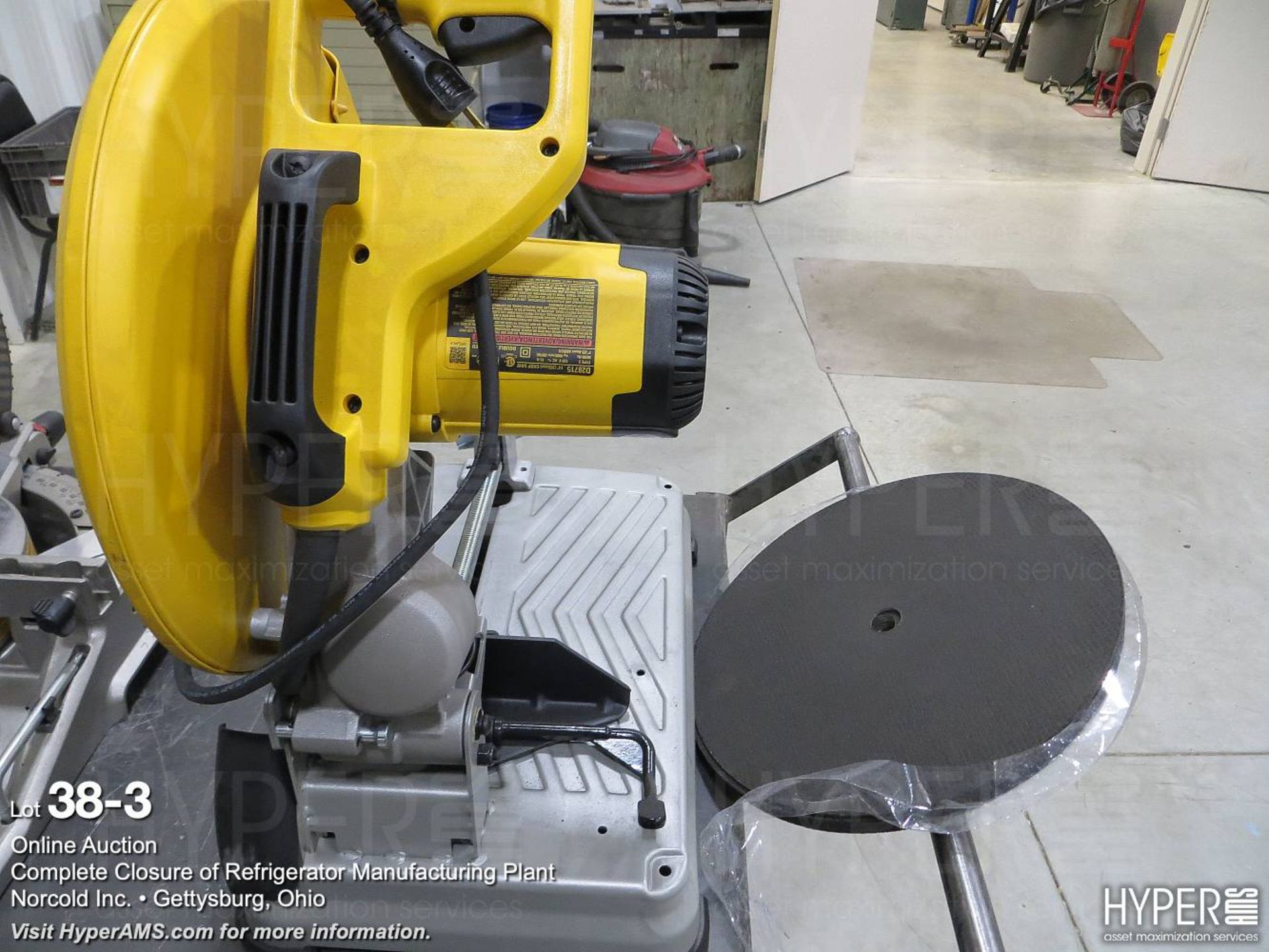 DeWalt D28715, 14" chop saw - Image 4 of 5