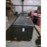 (4) rolling containers w/ tops (coffins)