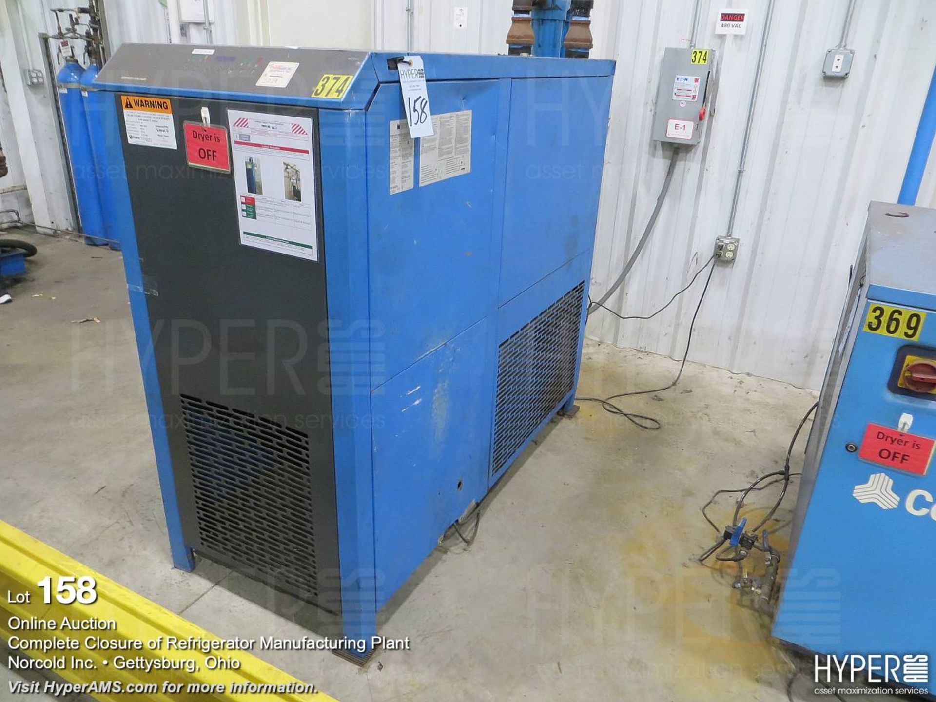 CompAir refrigerated air dryer CRD750