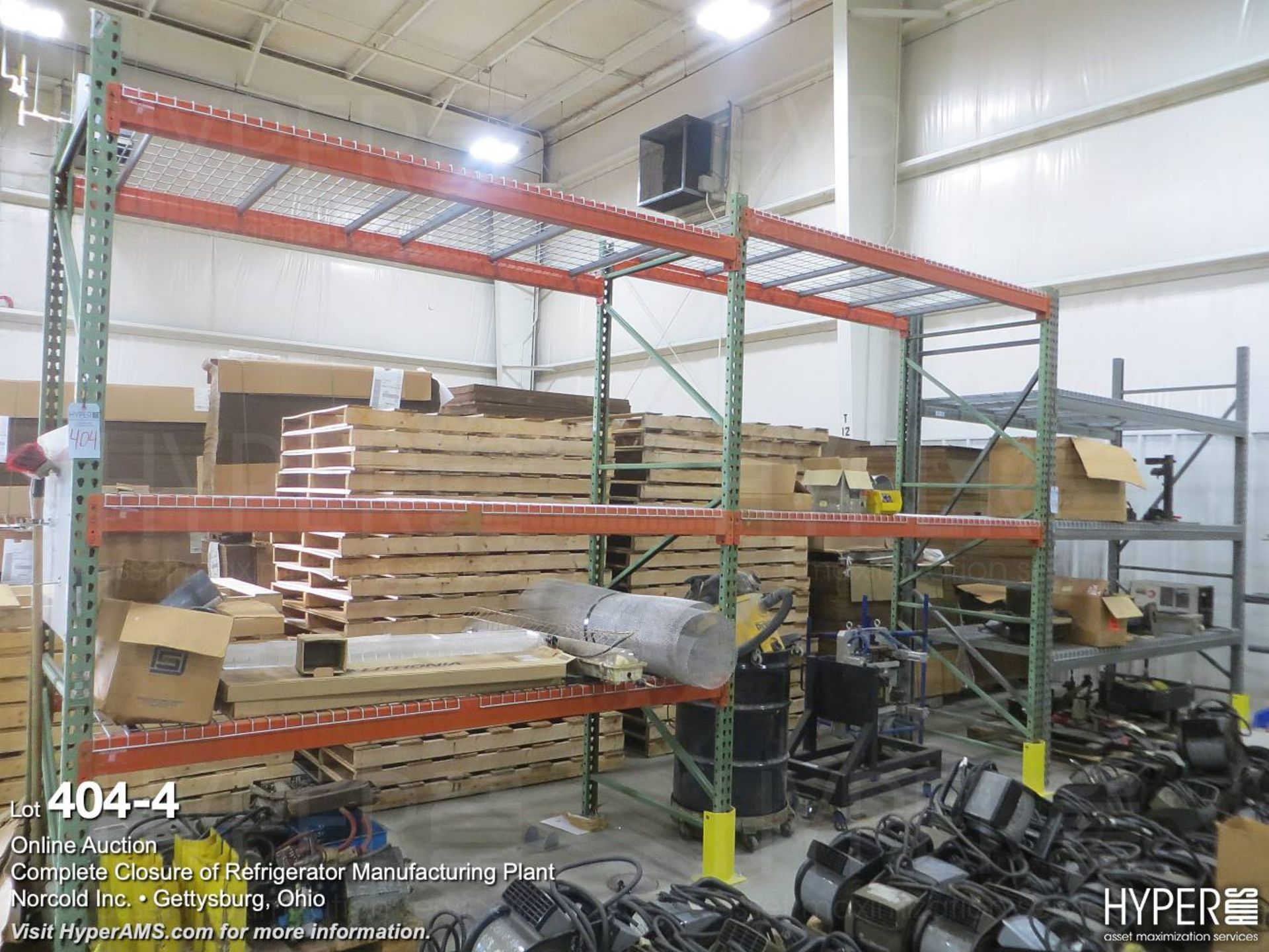 (12) sections pallet rack - Image 5 of 5