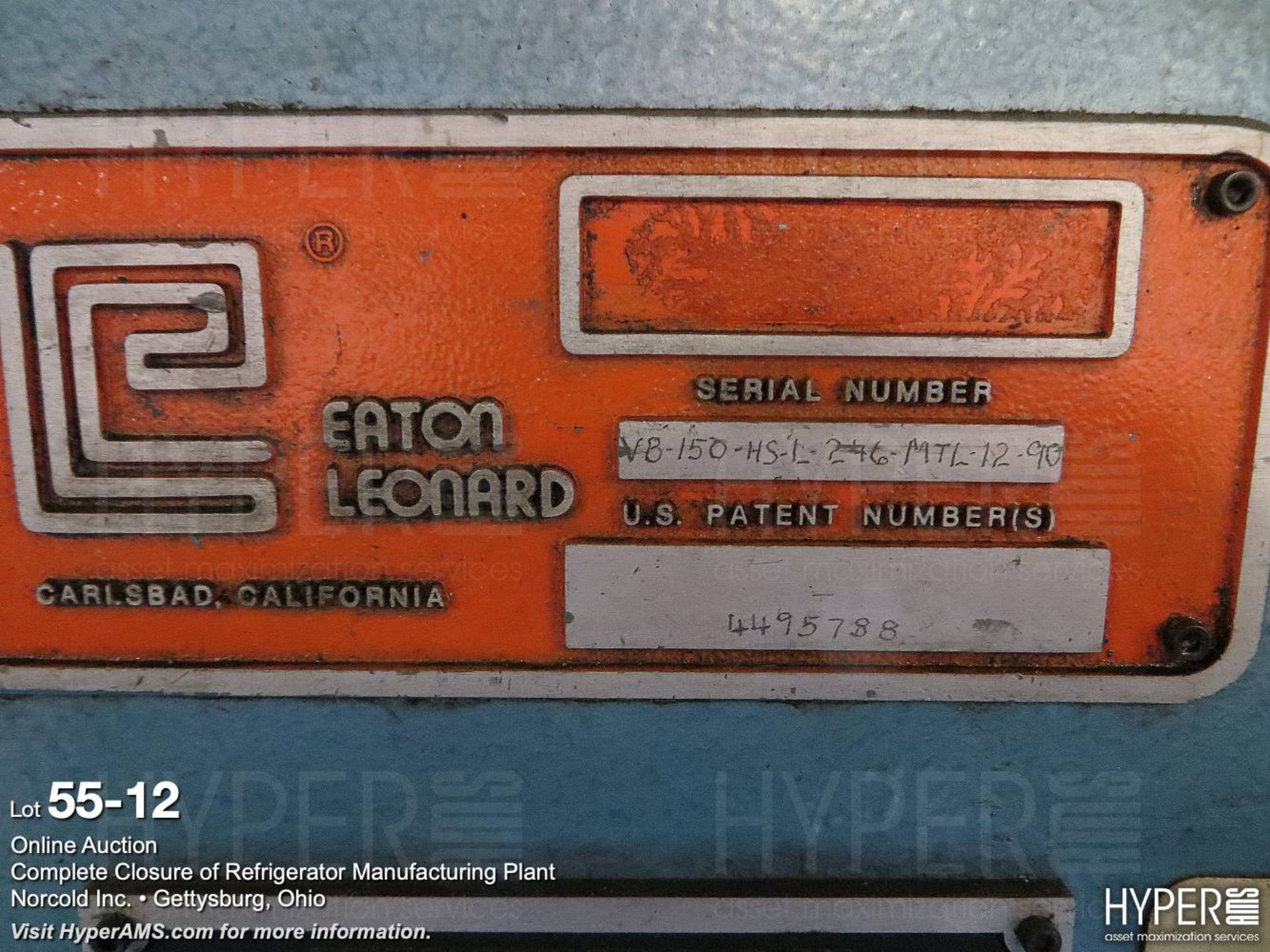 Eaton Leonard VB150 CNC Tubing Bender - Image 13 of 15