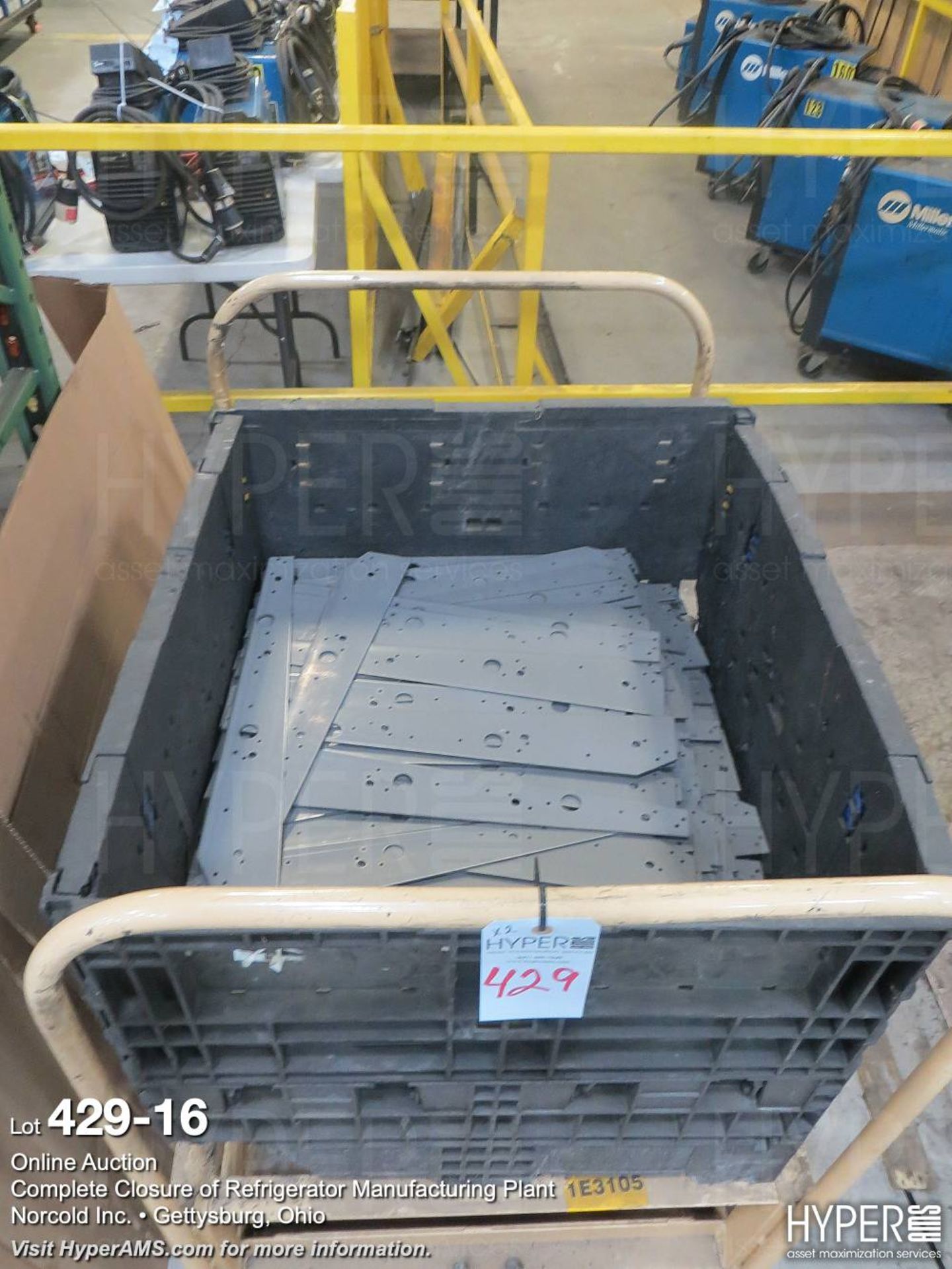 (2) rolling steel carts, parts - Image 17 of 17