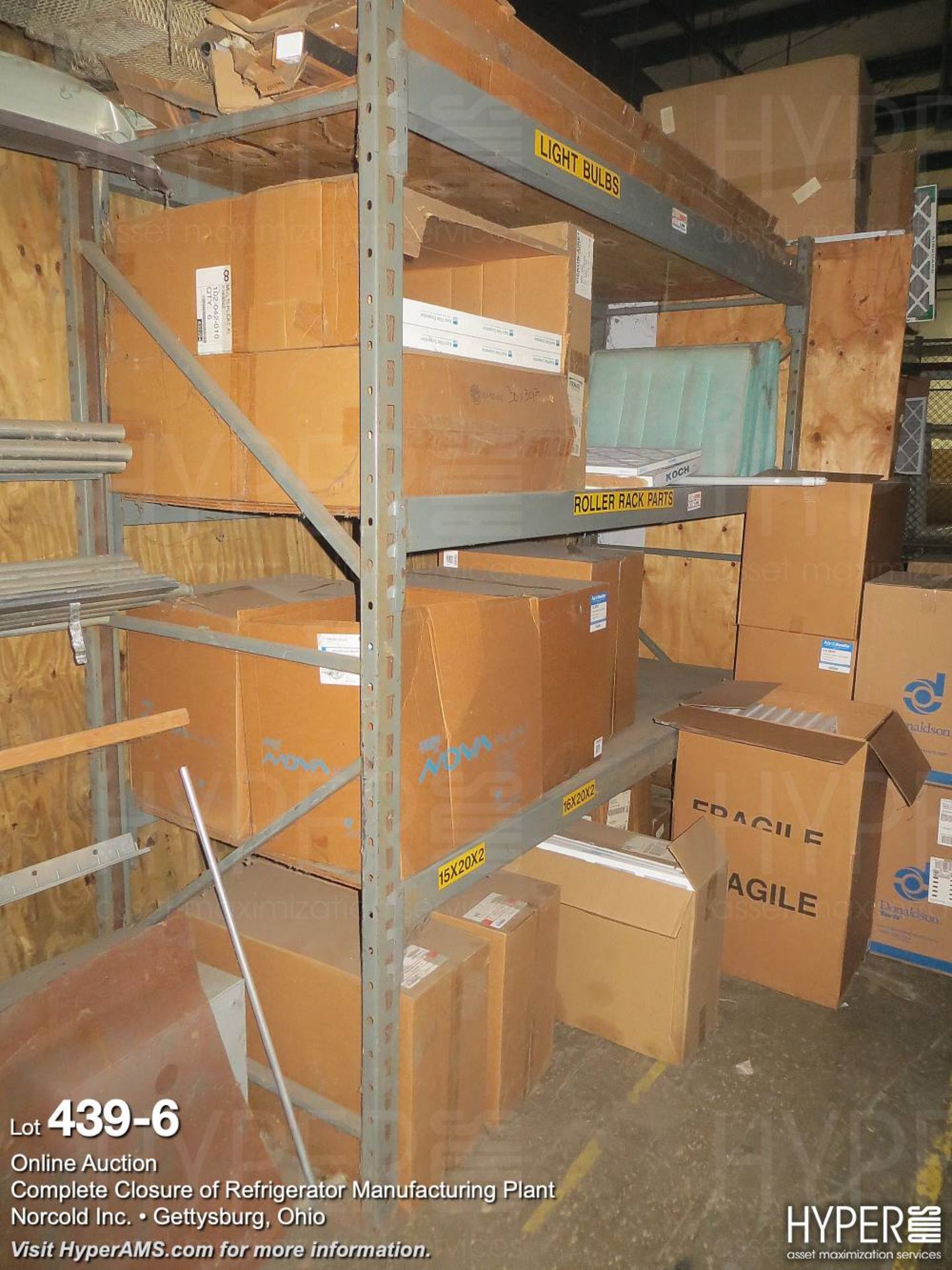 (11) sections pallet rack - Image 7 of 7