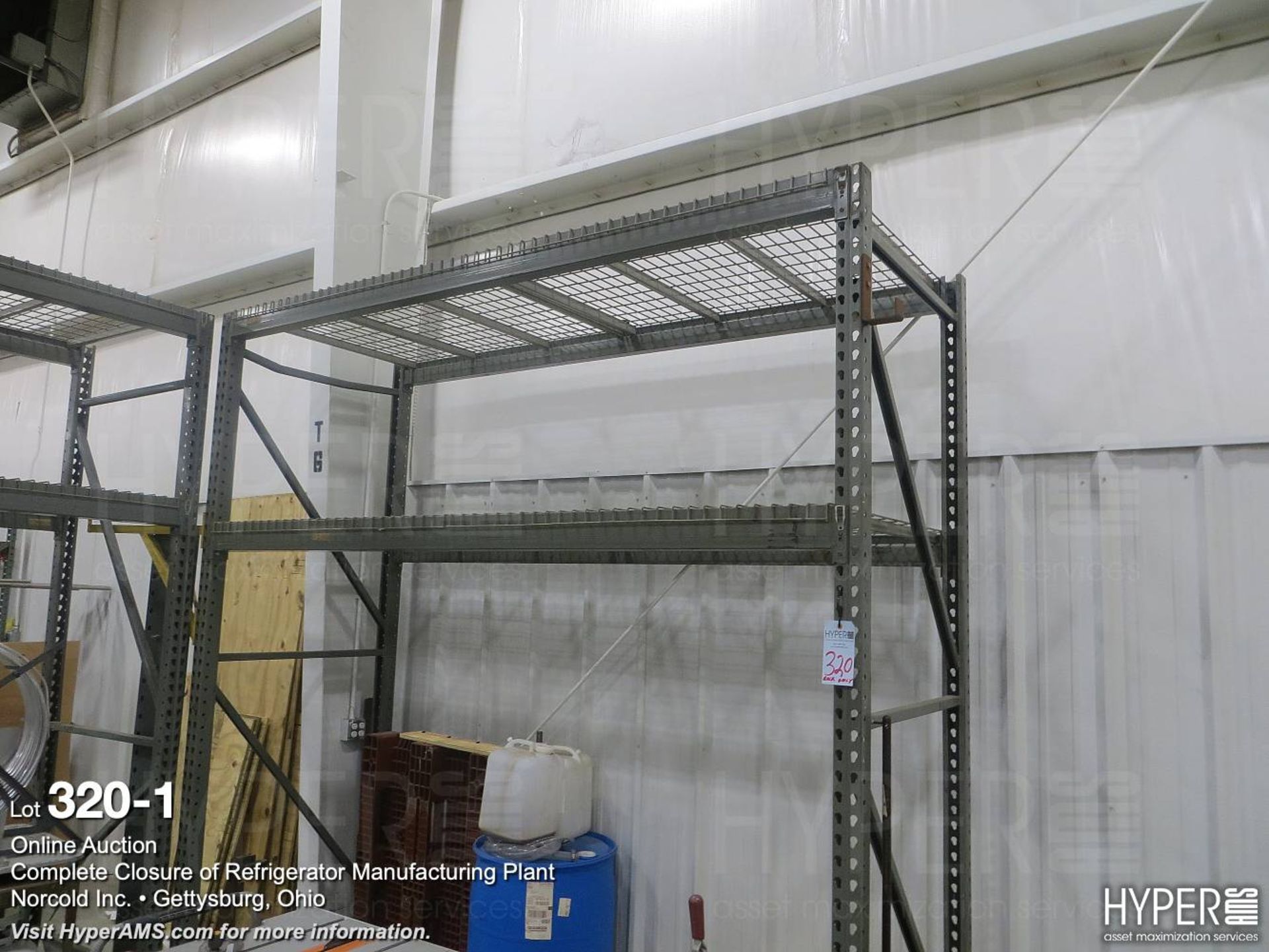 (2) sections pallet rack & contents - Image 2 of 3