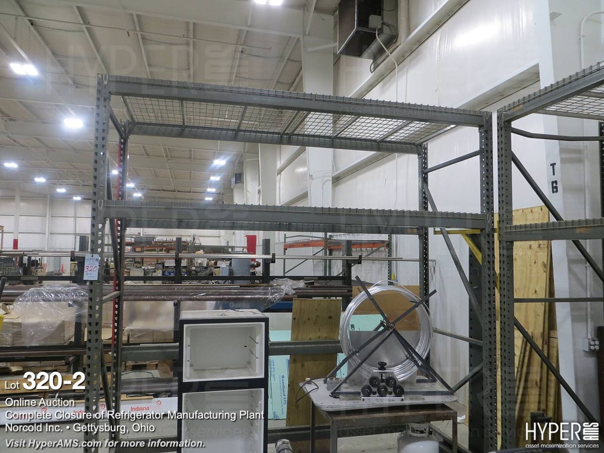 (2) sections pallet rack & contents - Image 3 of 3
