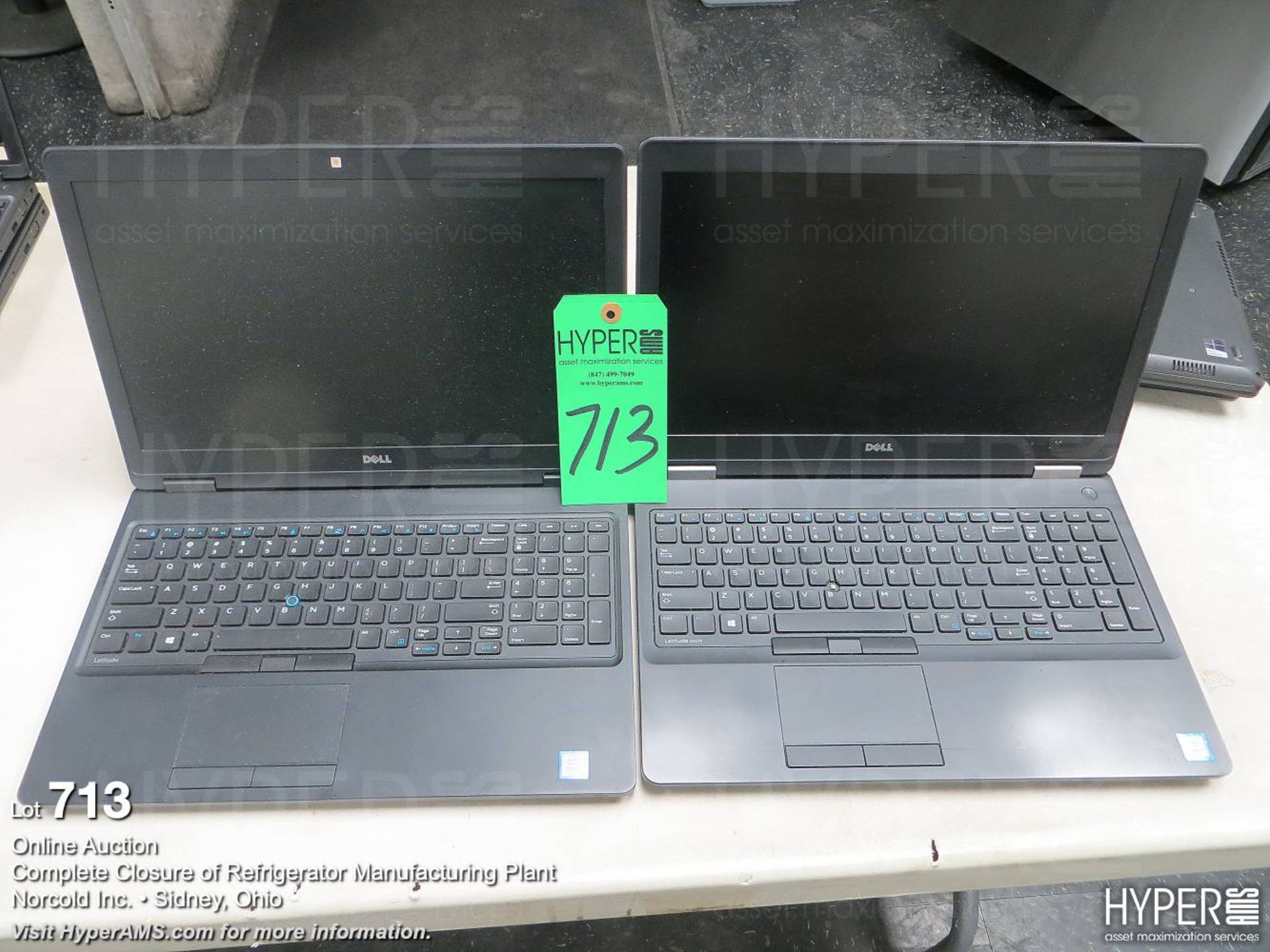 (2) Dell laptops