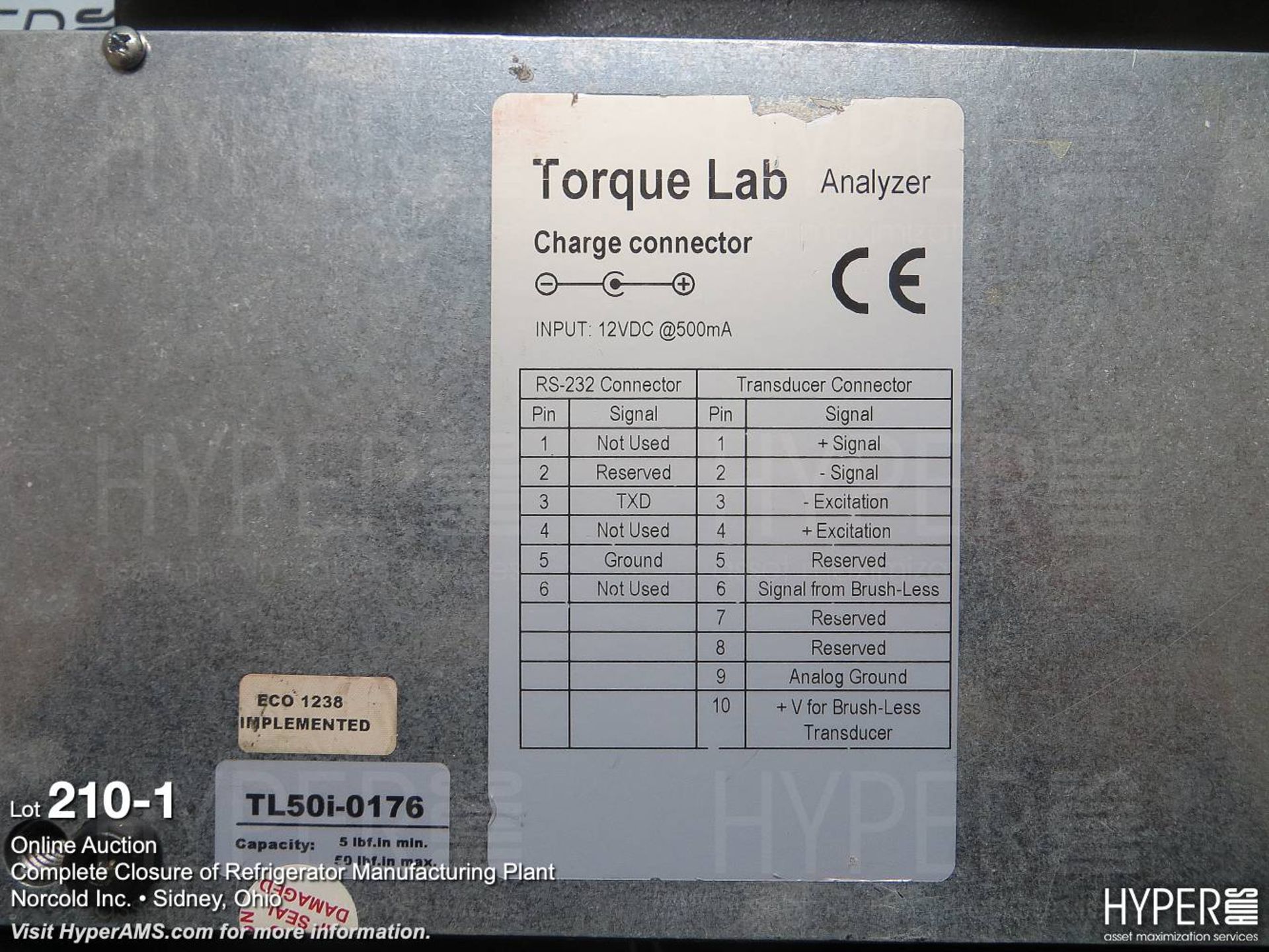 Mountz torque lab TL50i and TL 25i torque analyzer - Image 2 of 2