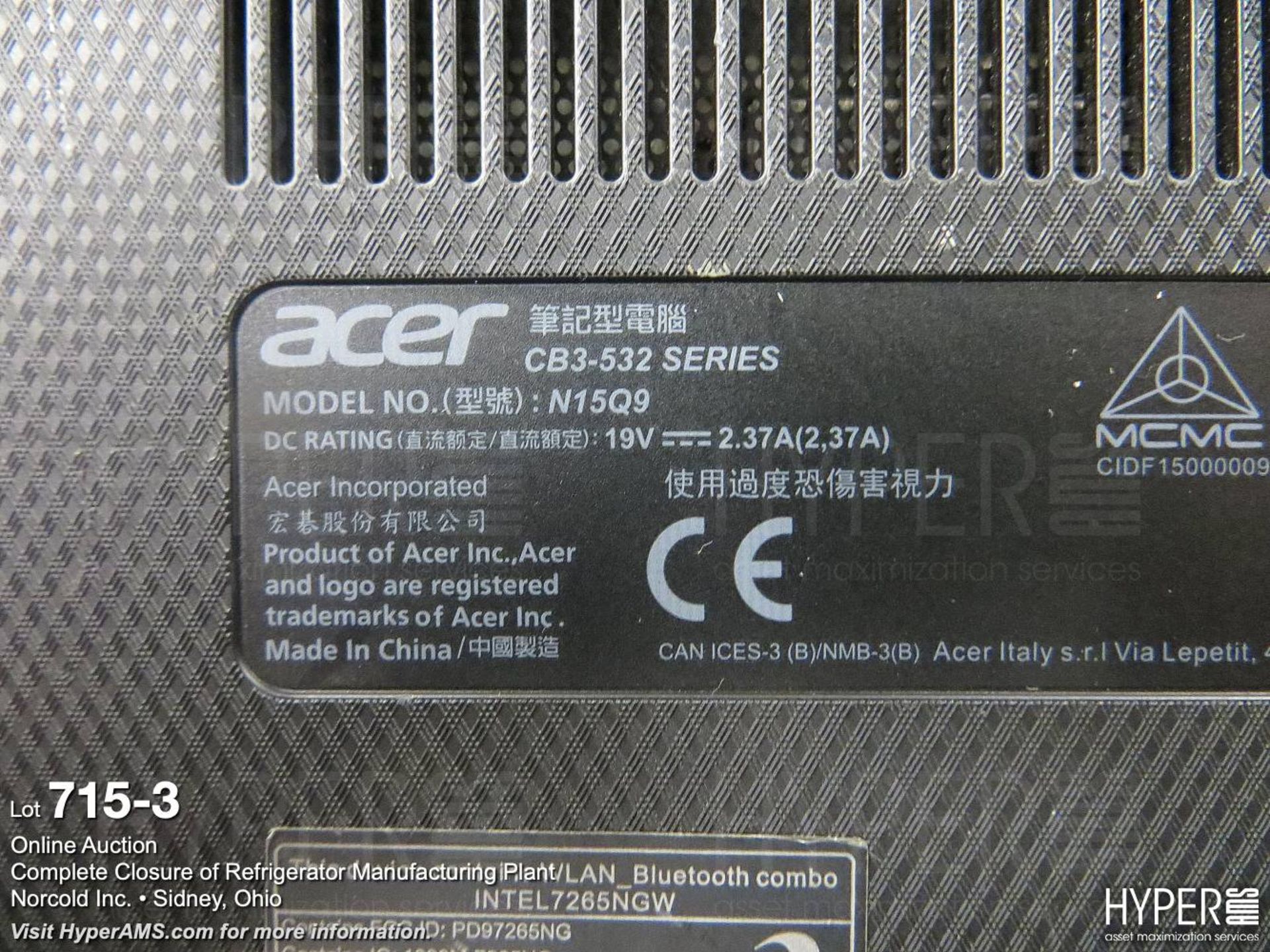 (2) Acer laptops - Image 4 of 7