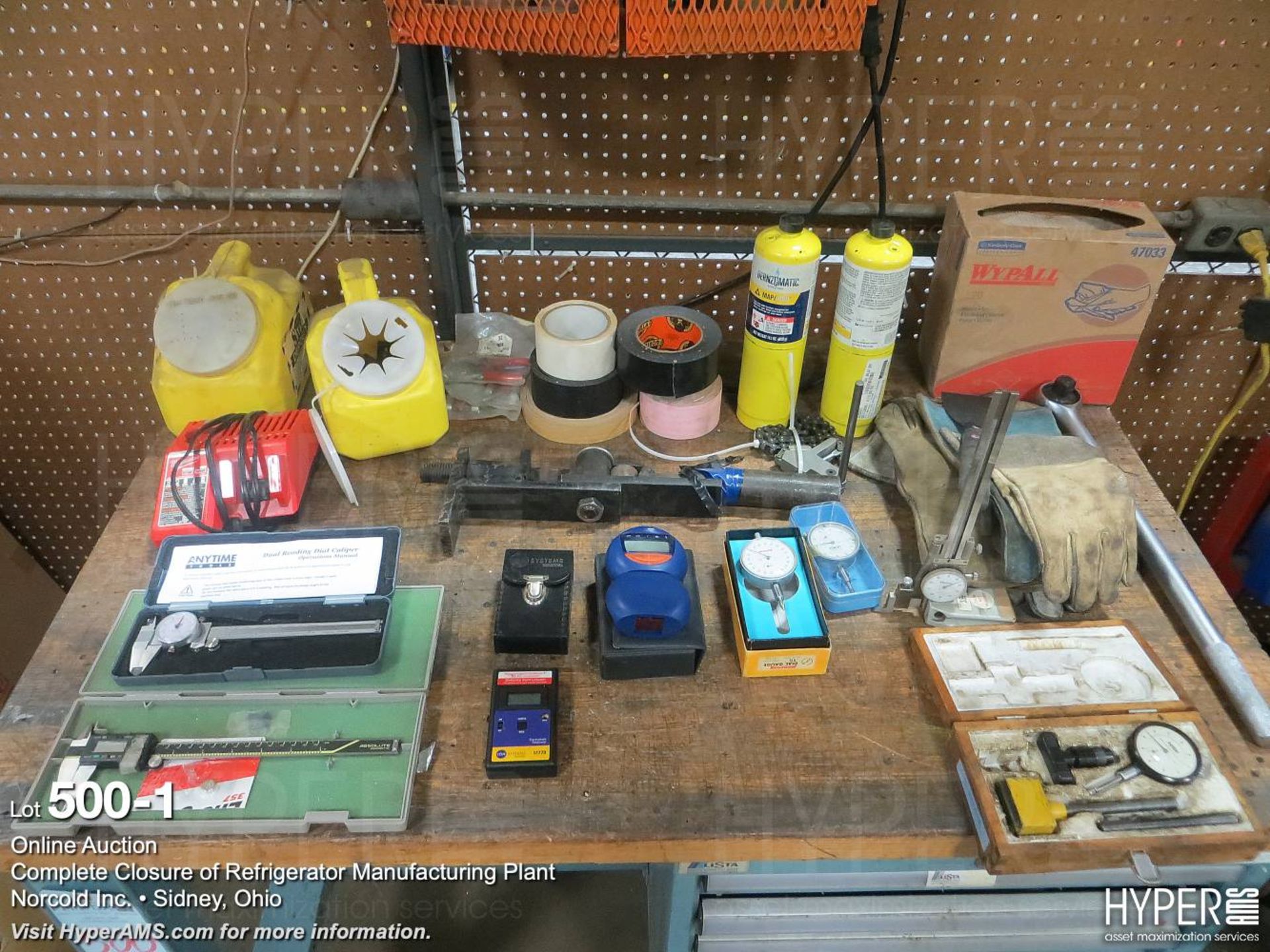 Lista workbench on wheels, approx. 30" x 48" 5-drawer w/ contents - Image 2 of 7