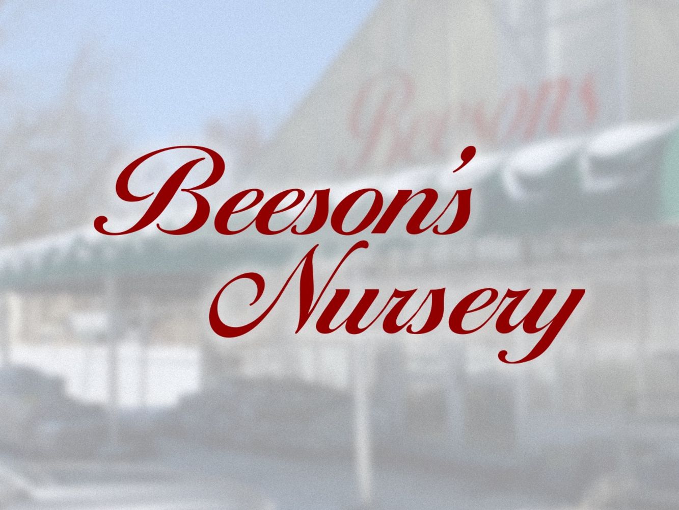 Beeson’s Nursery – SHORT NOTICE AUCTION - Complete retail nursery in Chicago - By order if the US Bankruptcy Court case no. 21-06718 -