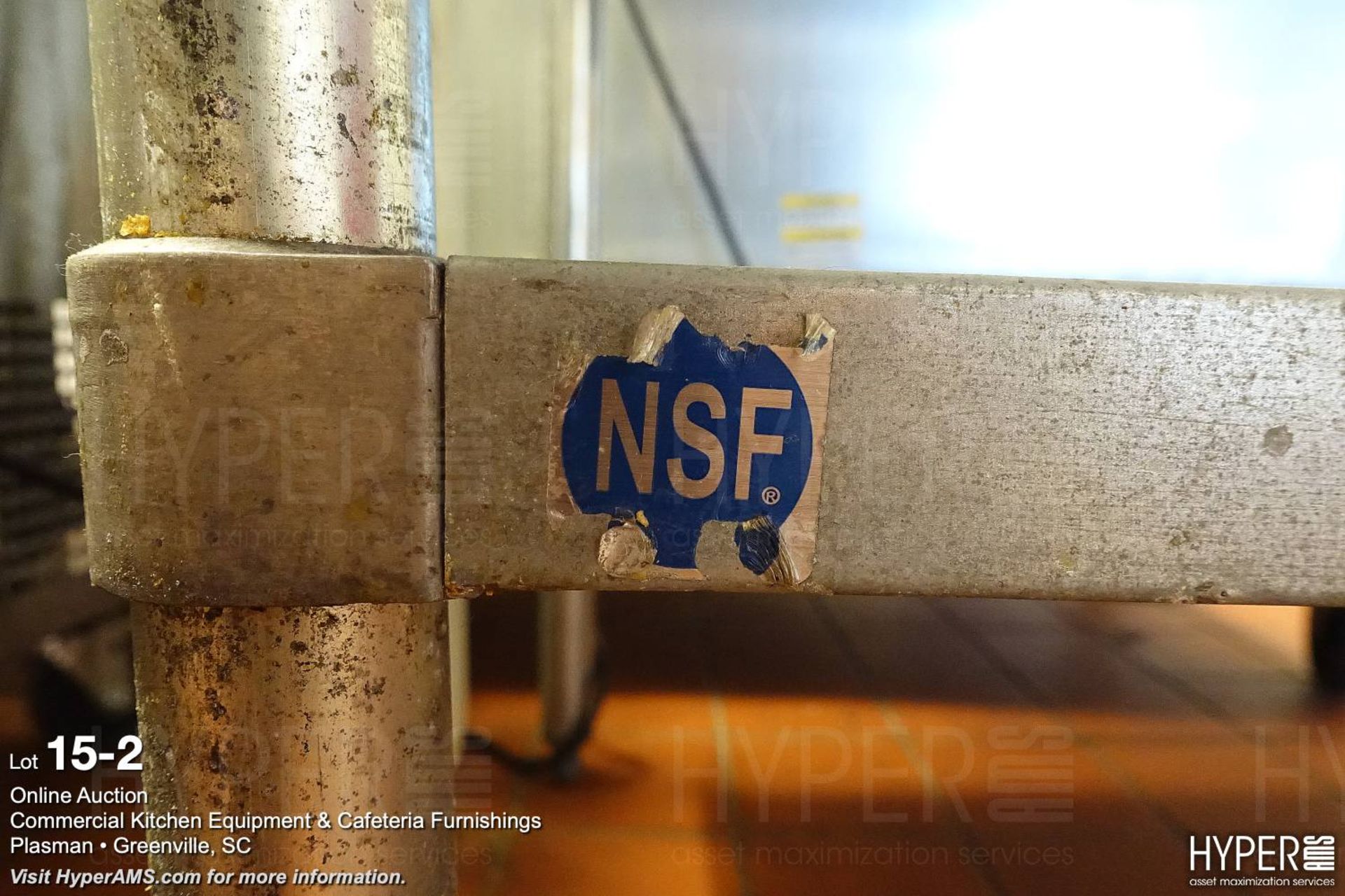 Stainless steel work table - NSF - Image 3 of 3