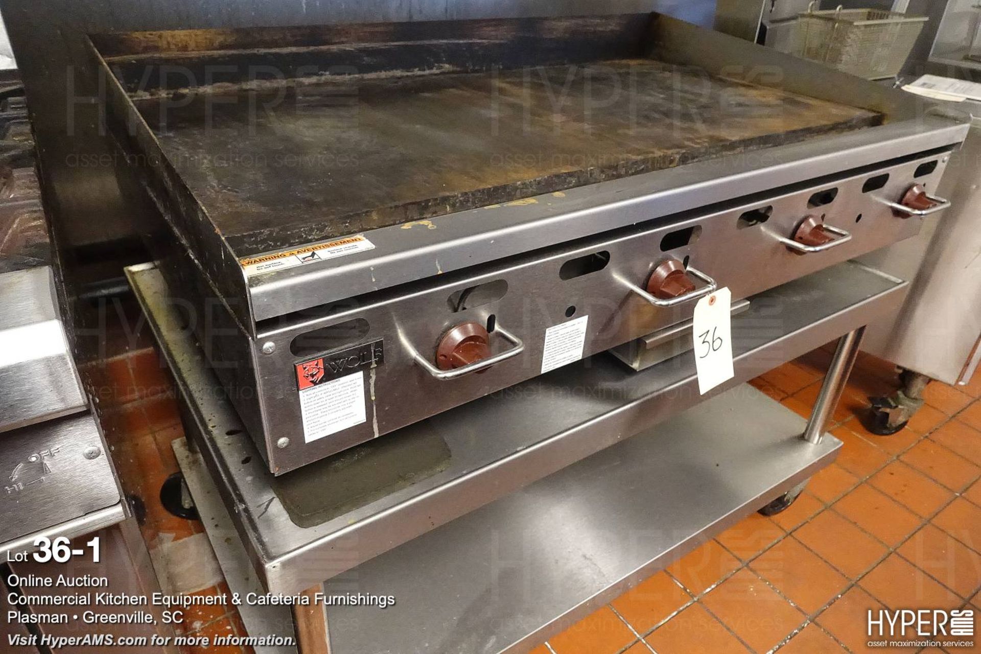 Wolf 48" griddle - Image 2 of 4