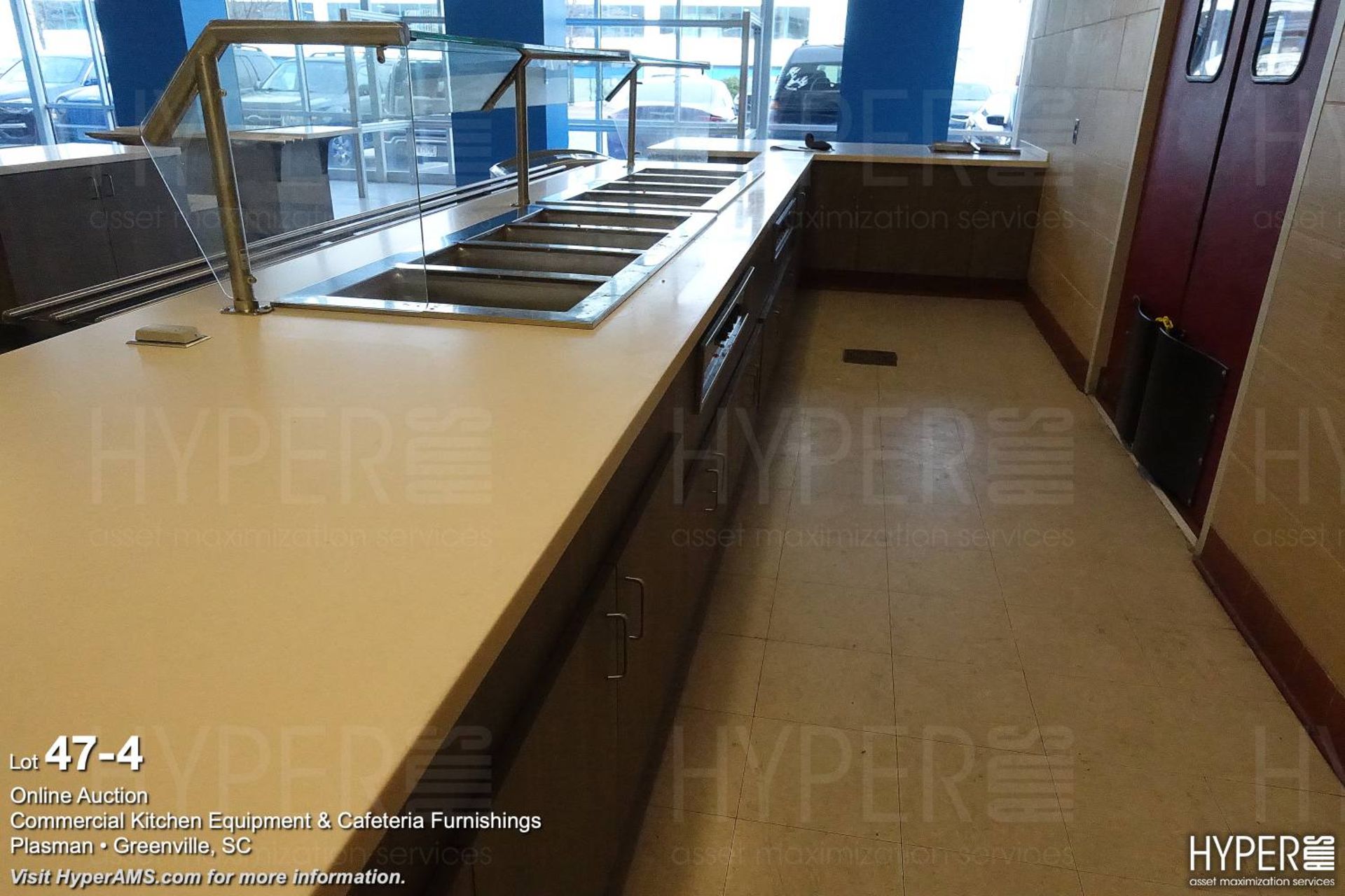 Cafeteria service line and retail counters - Image 5 of 17