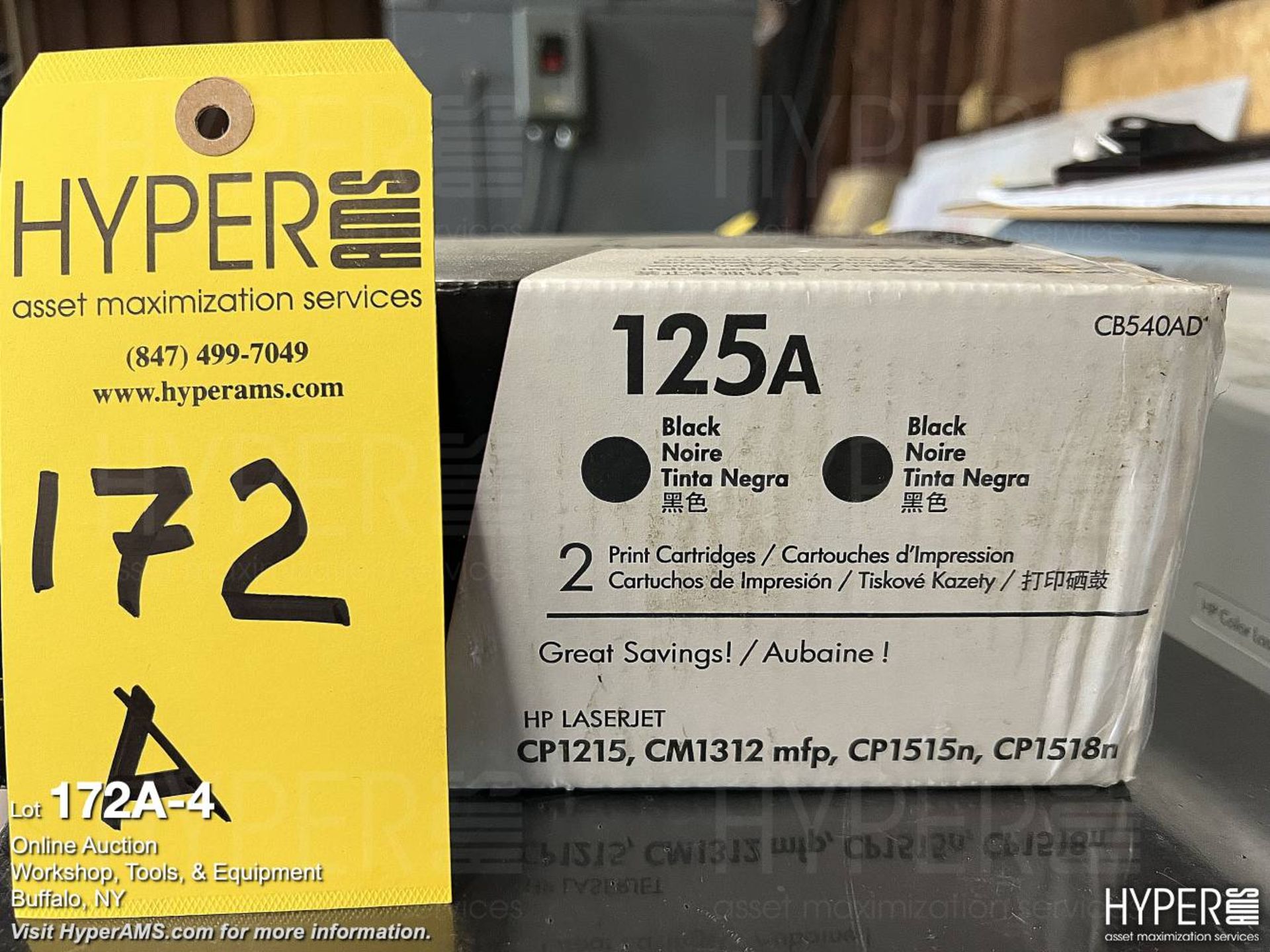 (LOT) HP 125A toner cartridges - Image 4 of 4