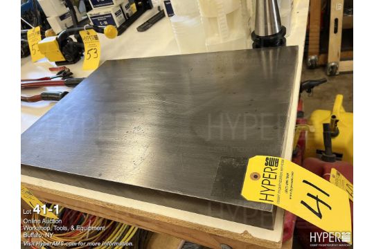 Steel surface plate