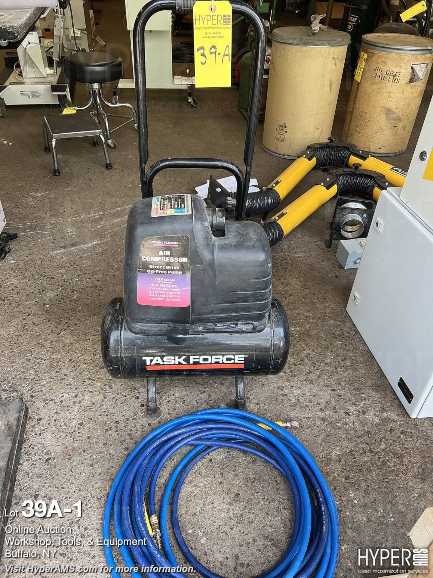 Taskforce portable air compressor