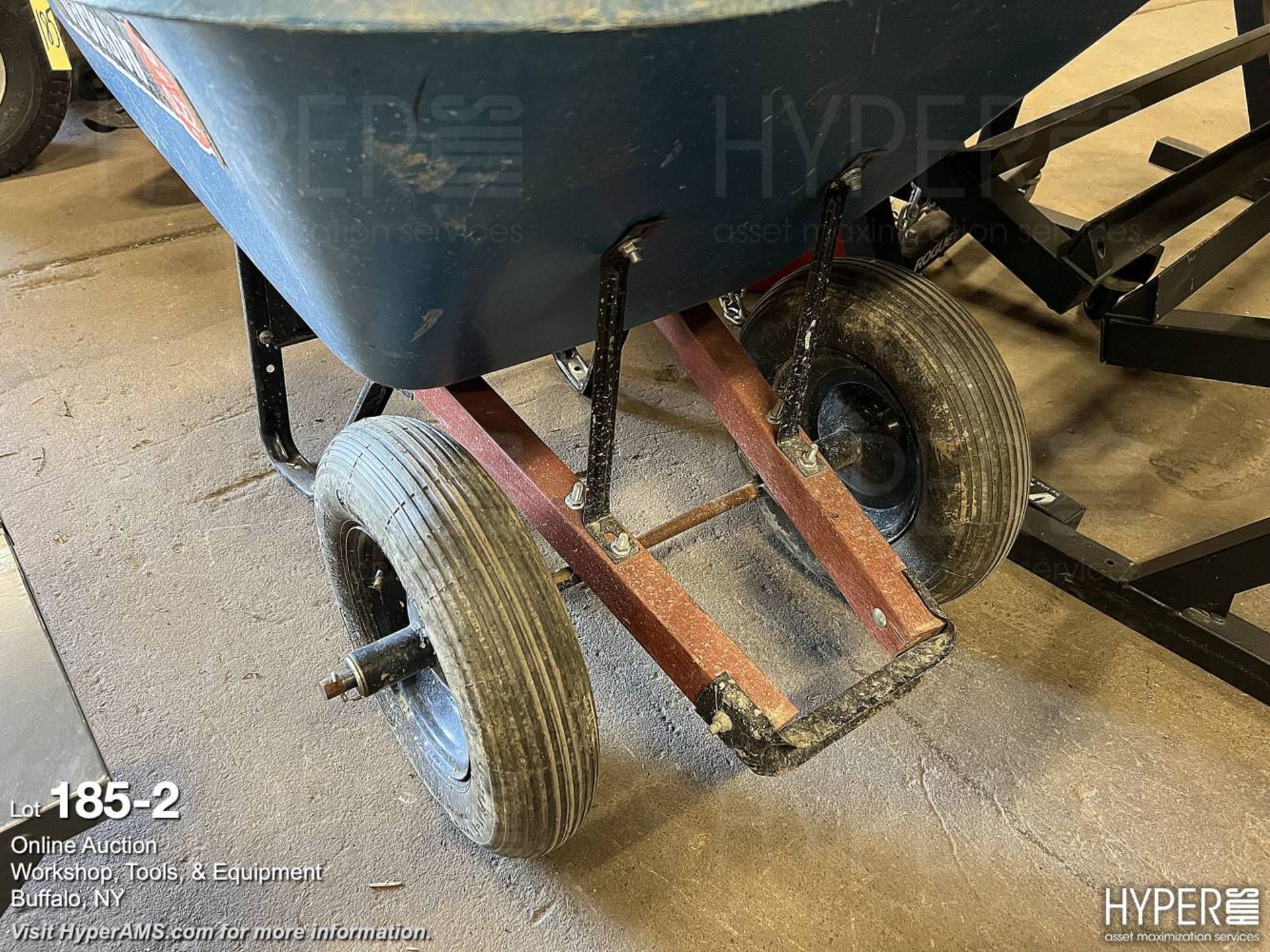 Jackson two wheeled wheelbarrow 8 cu.ft. - Image 2 of 2