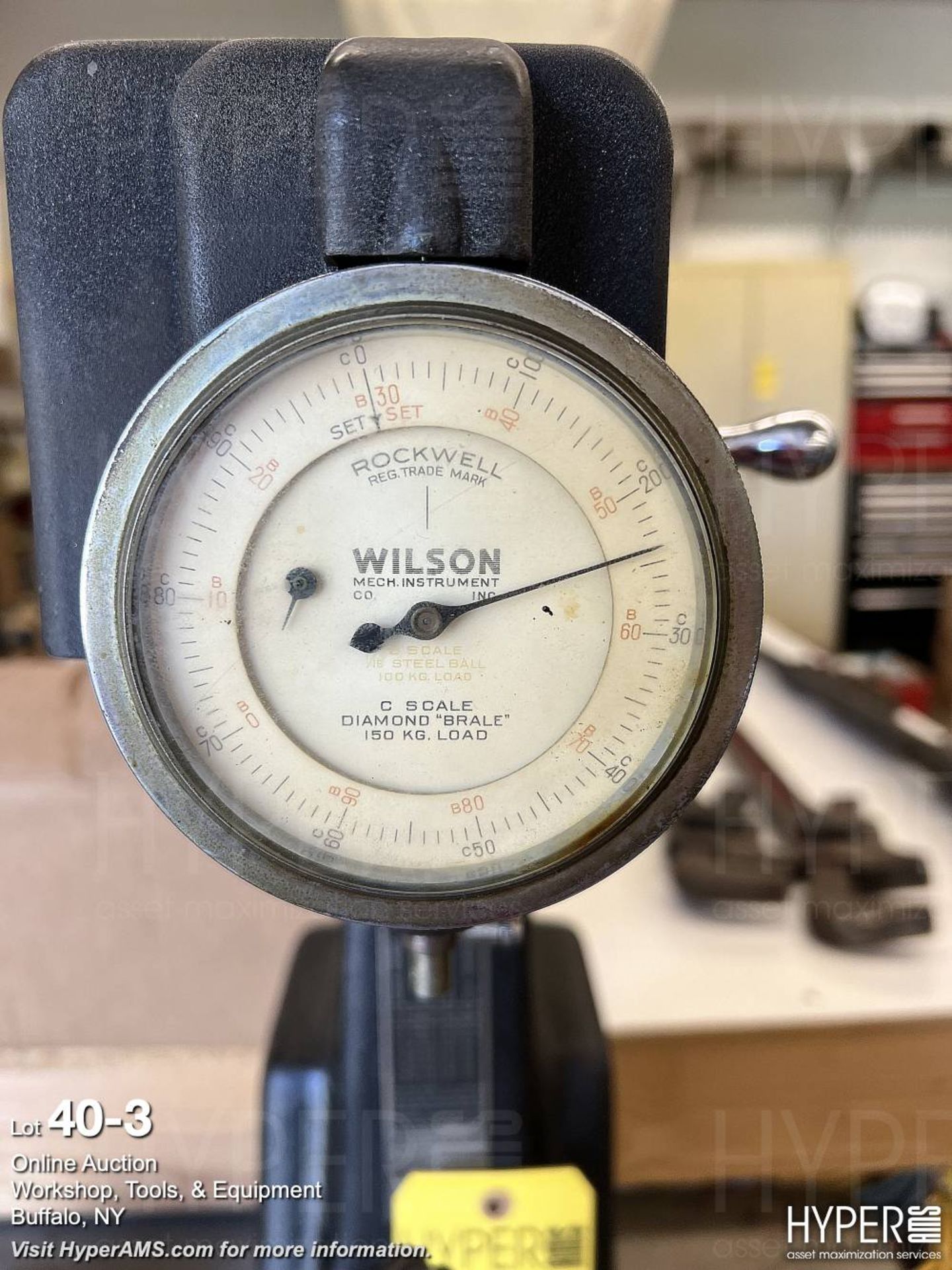 Wilson Rockwell hardness tester - Image 3 of 7