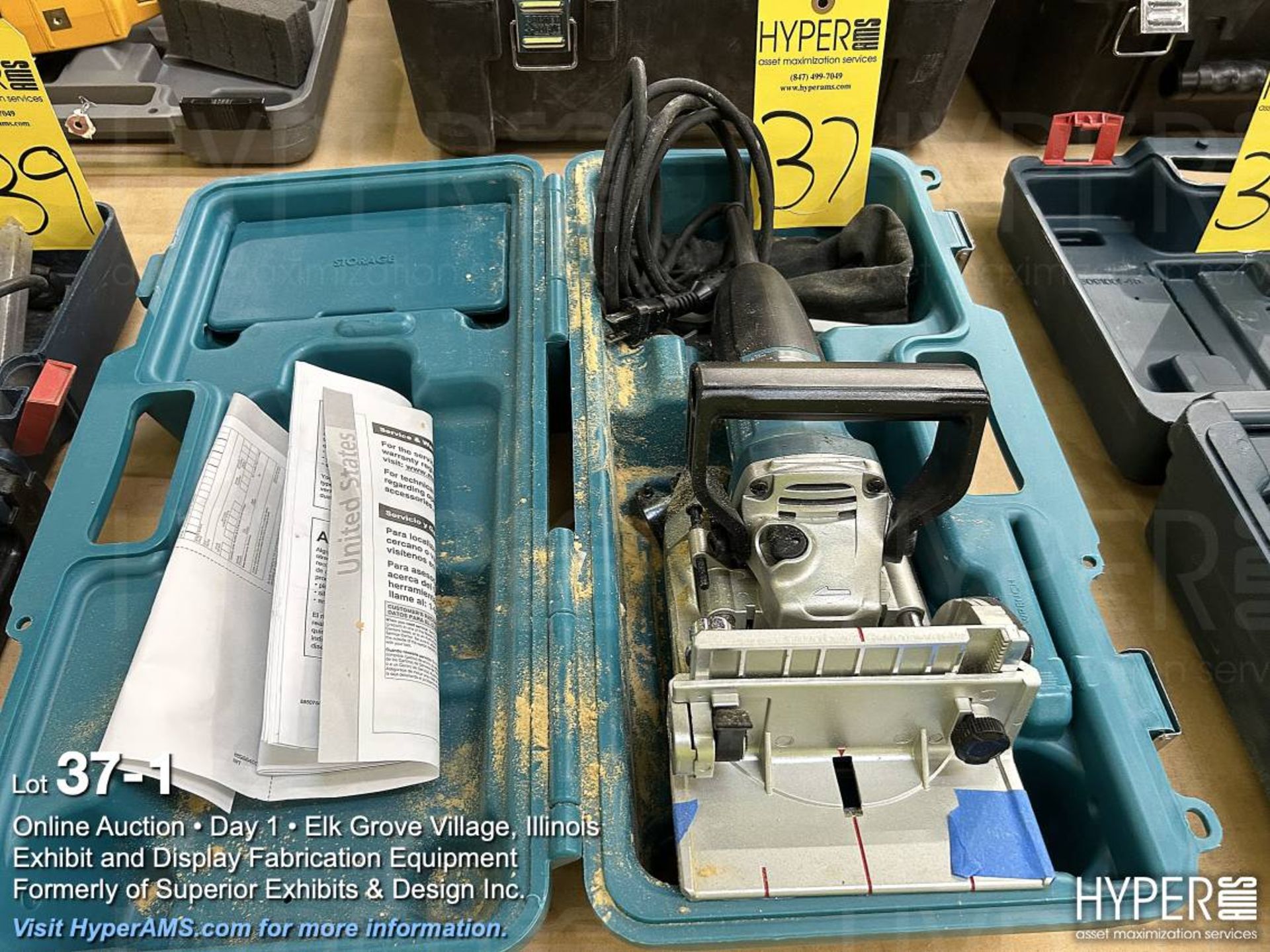 Makita PJ7000 4" plate jointer