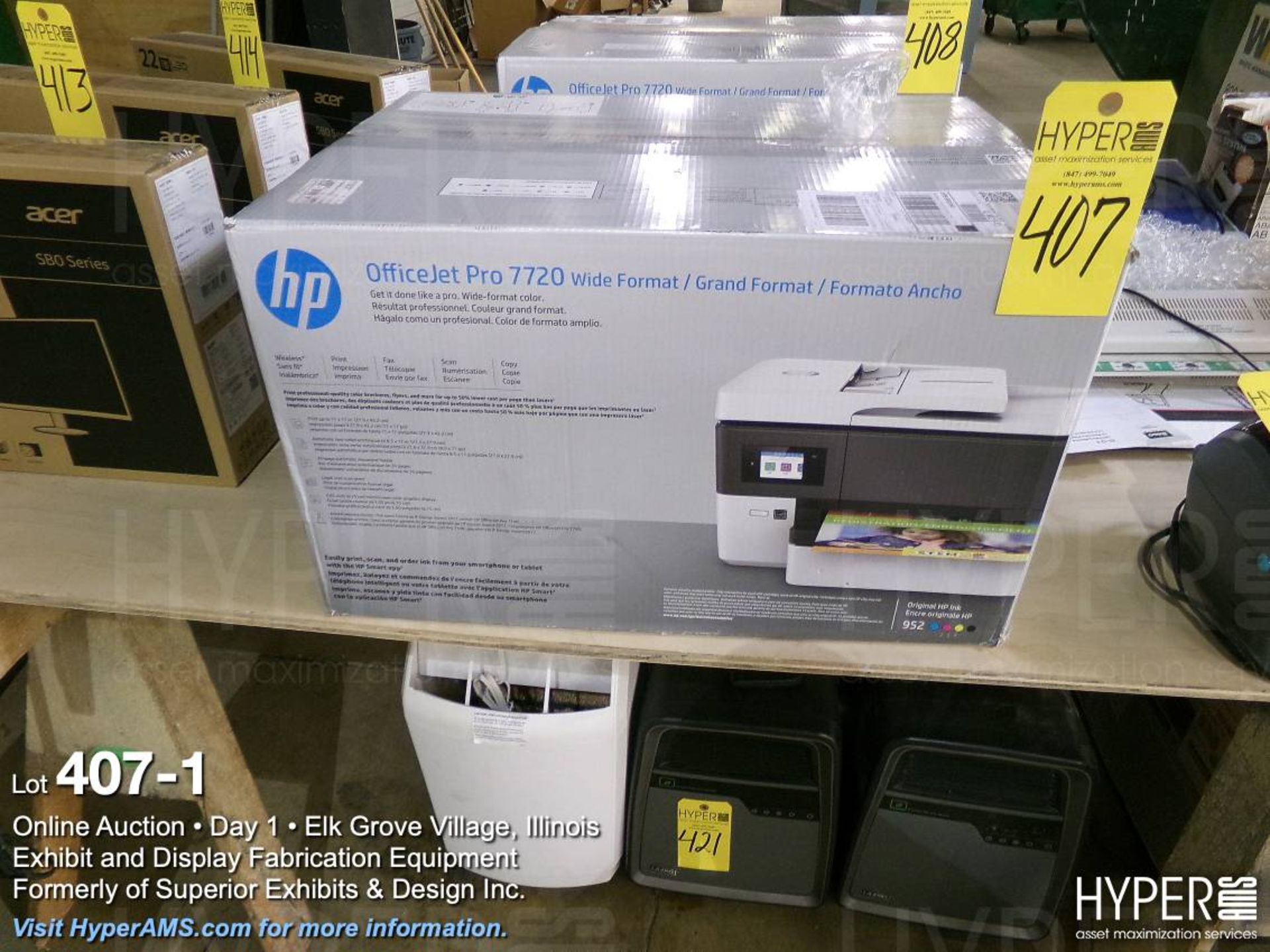 HP office jet 7720 wide format printer