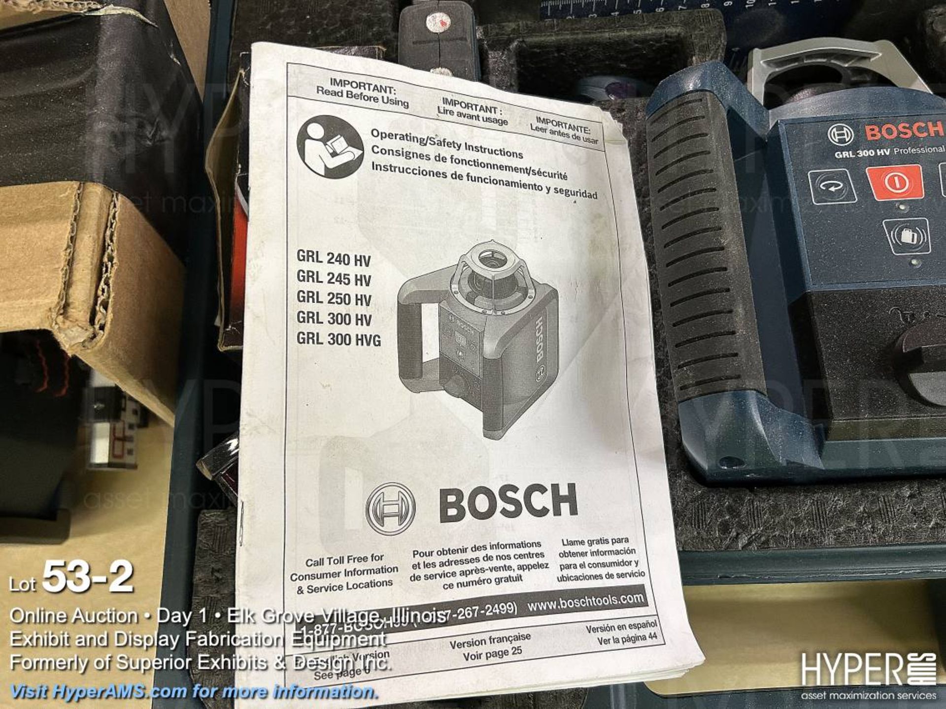 Bosch GRL 300 HV rotational laser - Image 2 of 3