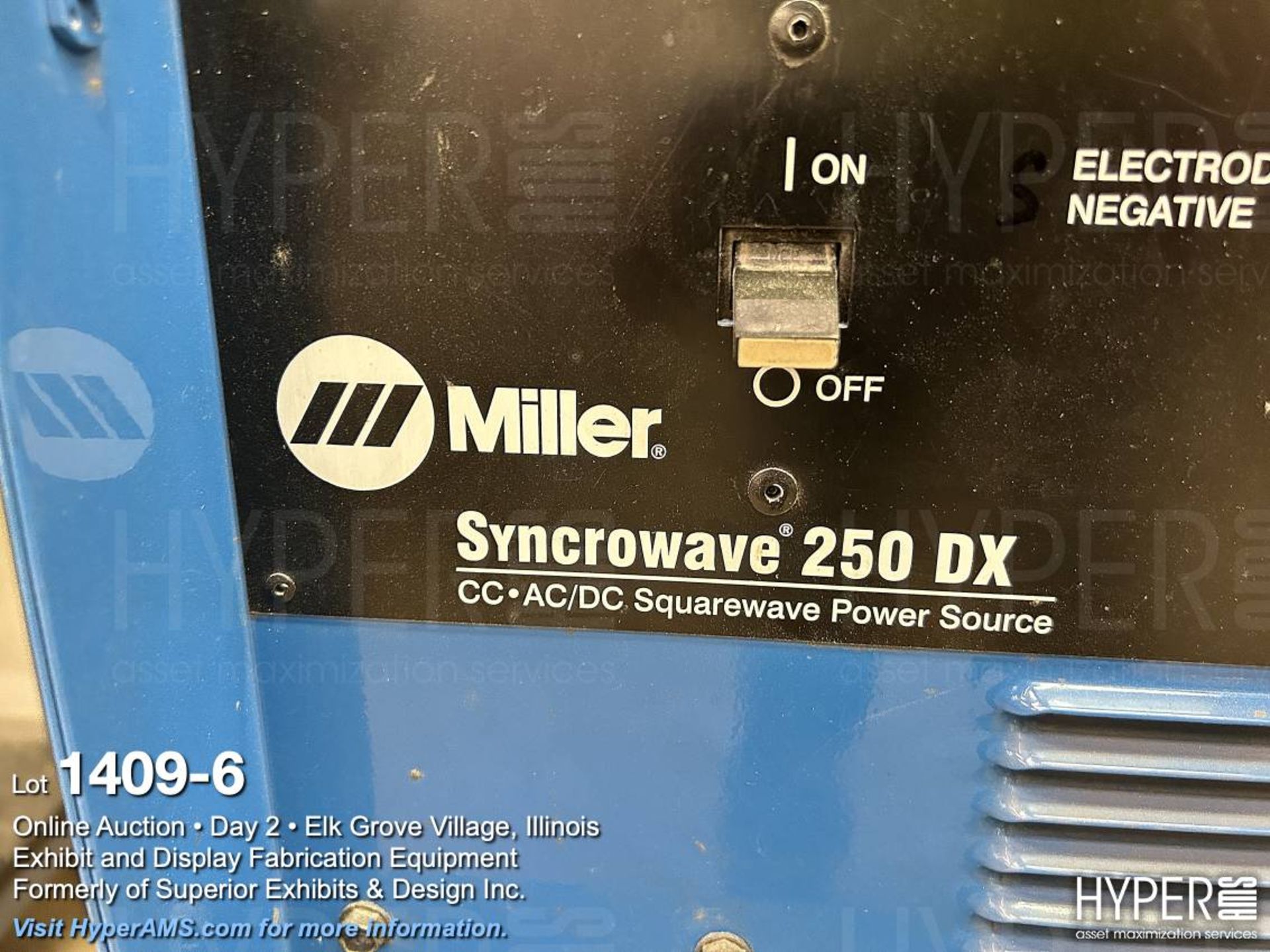 Miller Synchrowave 250 DX CC-AC/DC square wave welder - Image 6 of 6