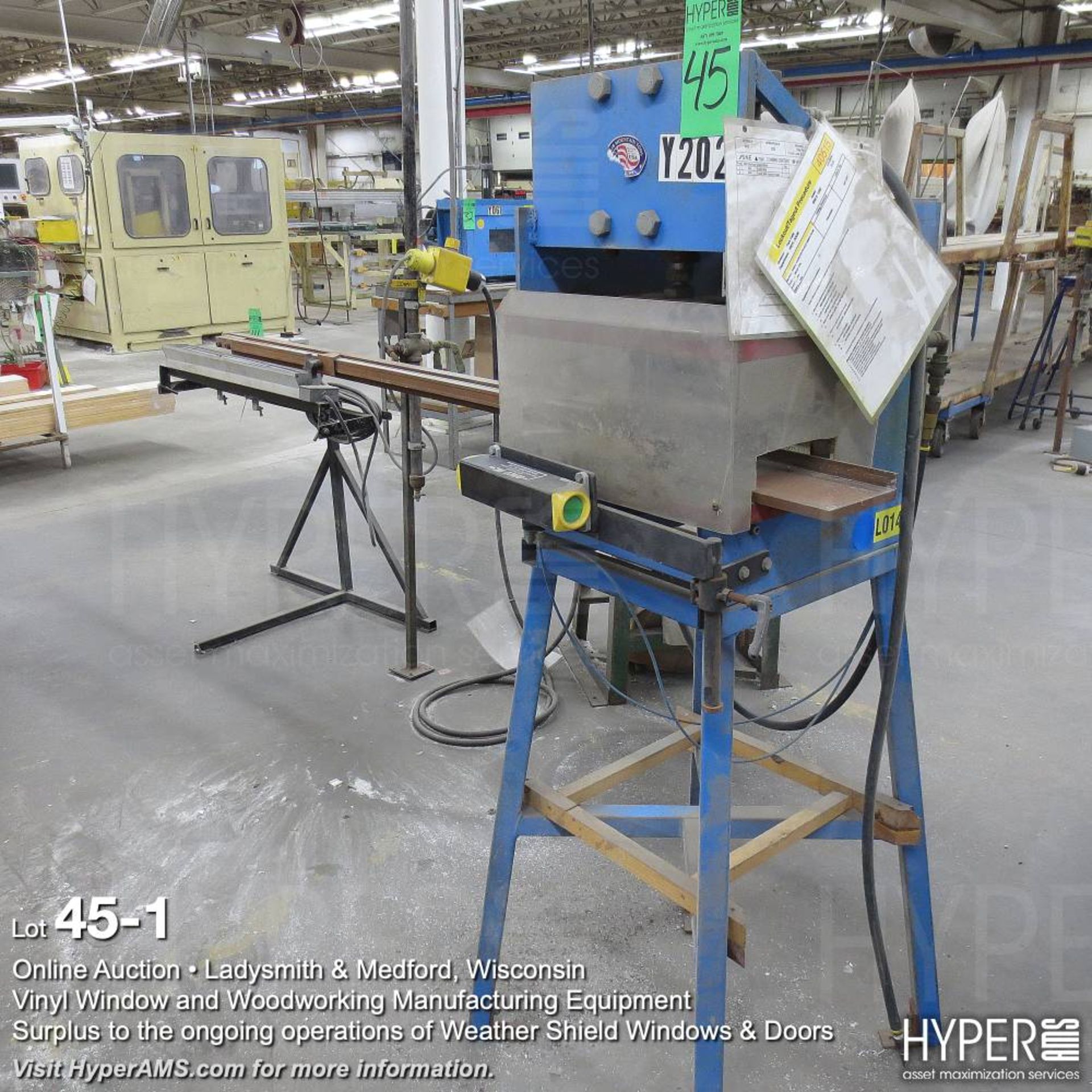 Rib model 943 pneumatic punch press