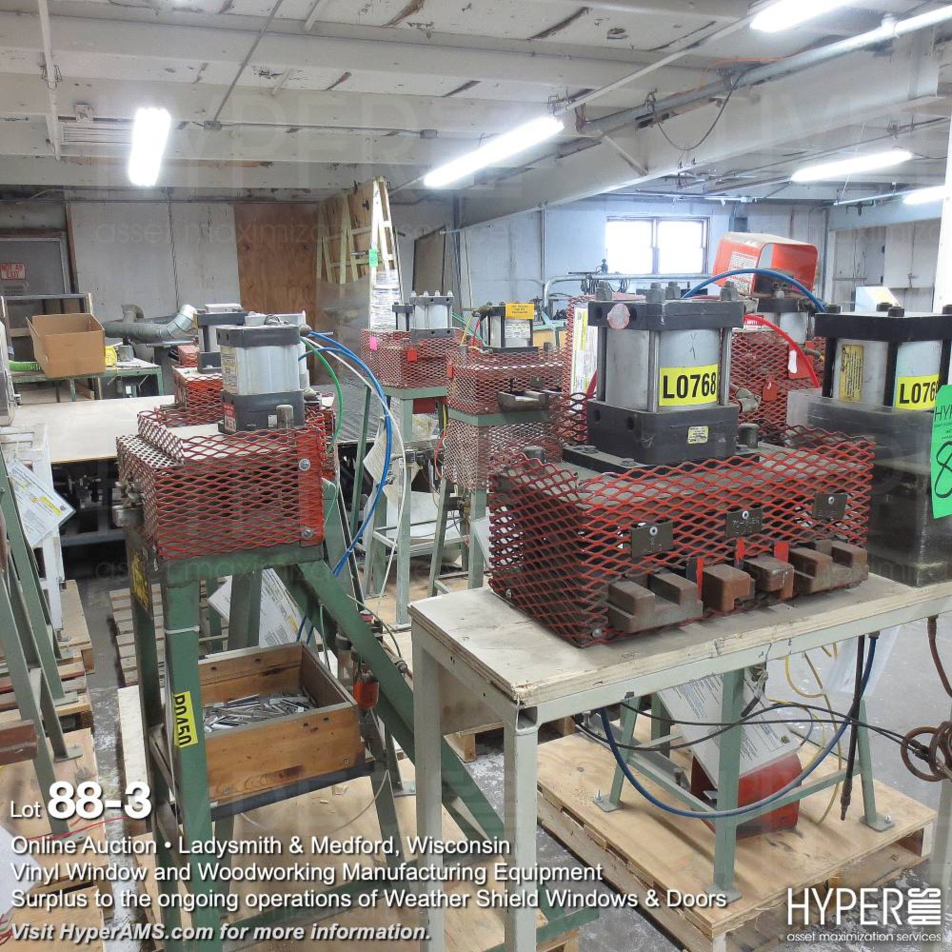 (lot) of (15) Pneumatic punch presses - Image 3 of 4