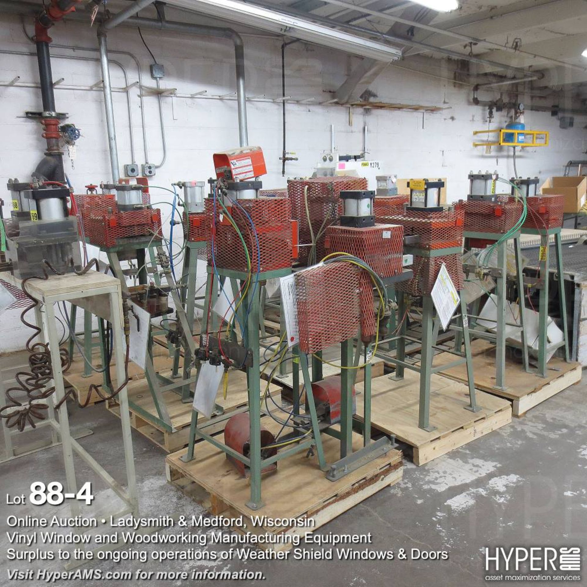 (lot) of (15) Pneumatic punch presses - Image 4 of 4