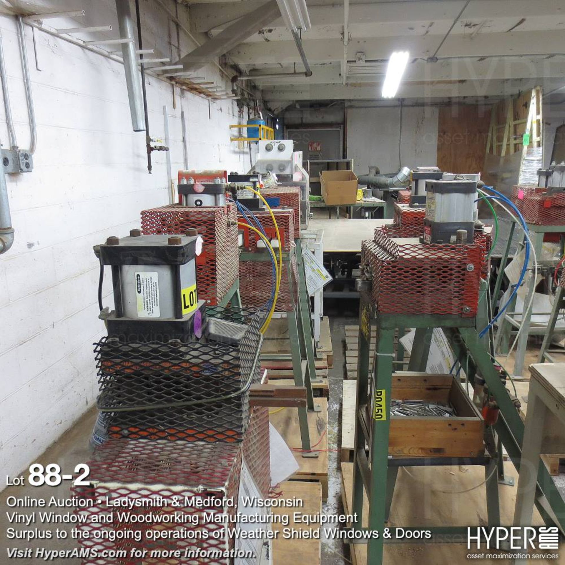 (lot) of (15) Pneumatic punch presses - Image 2 of 4
