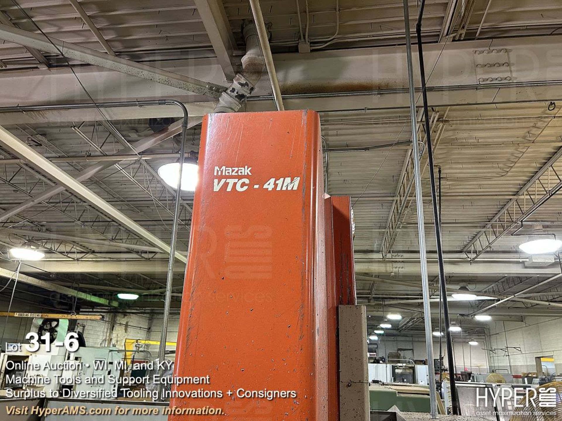 Mazak VTC-41M CNC vertical machine center - Image 6 of 11