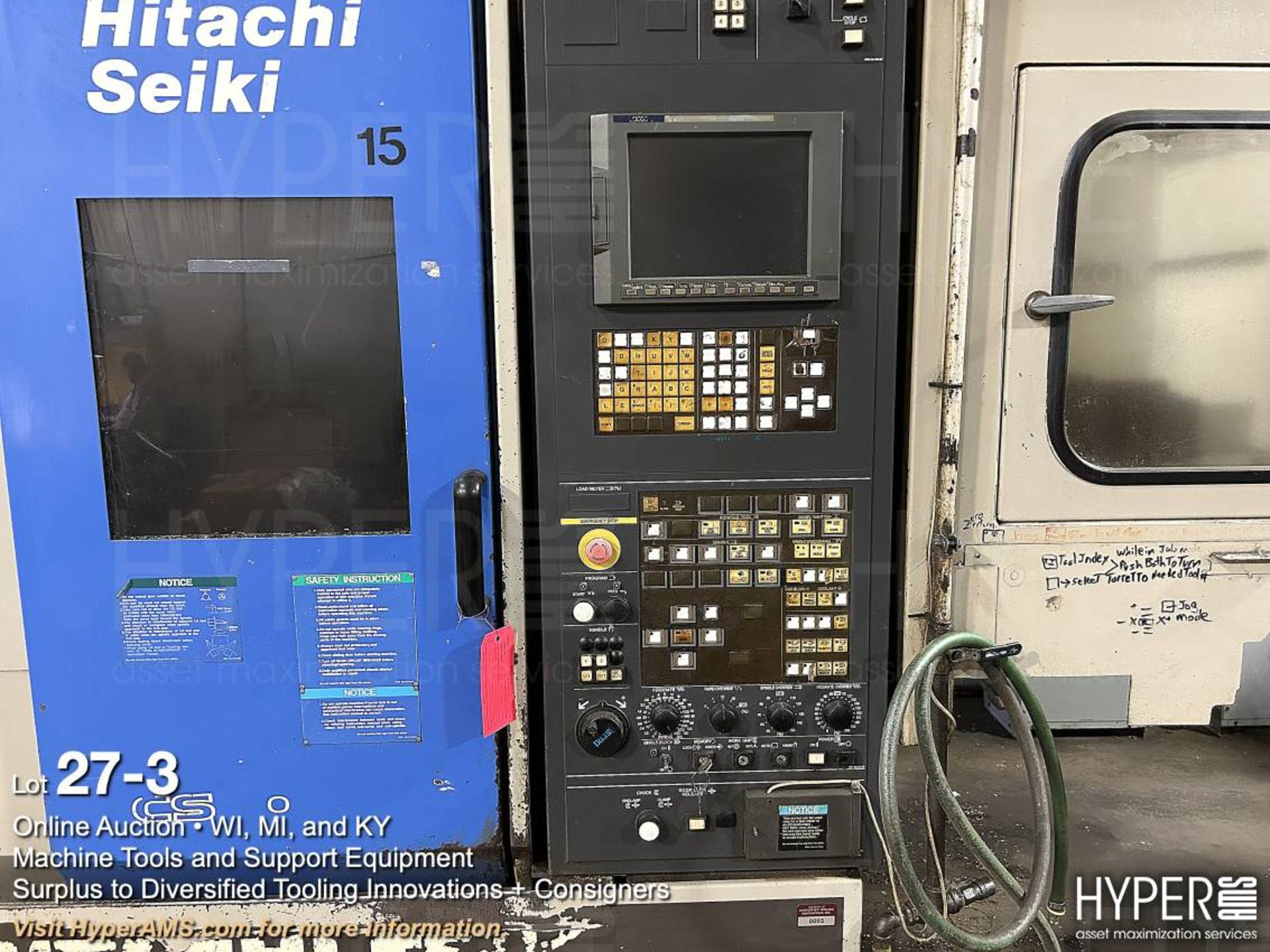 Hitachi Seiki CS20 CNC vertical machining center - Image 3 of 11