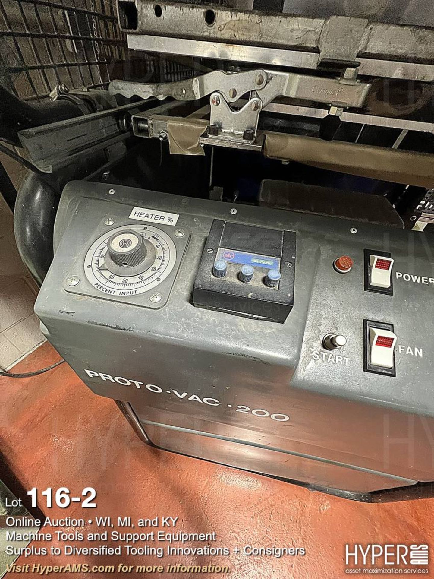 Tamco vacuum former Proto-Vac 200 - Image 3 of 16