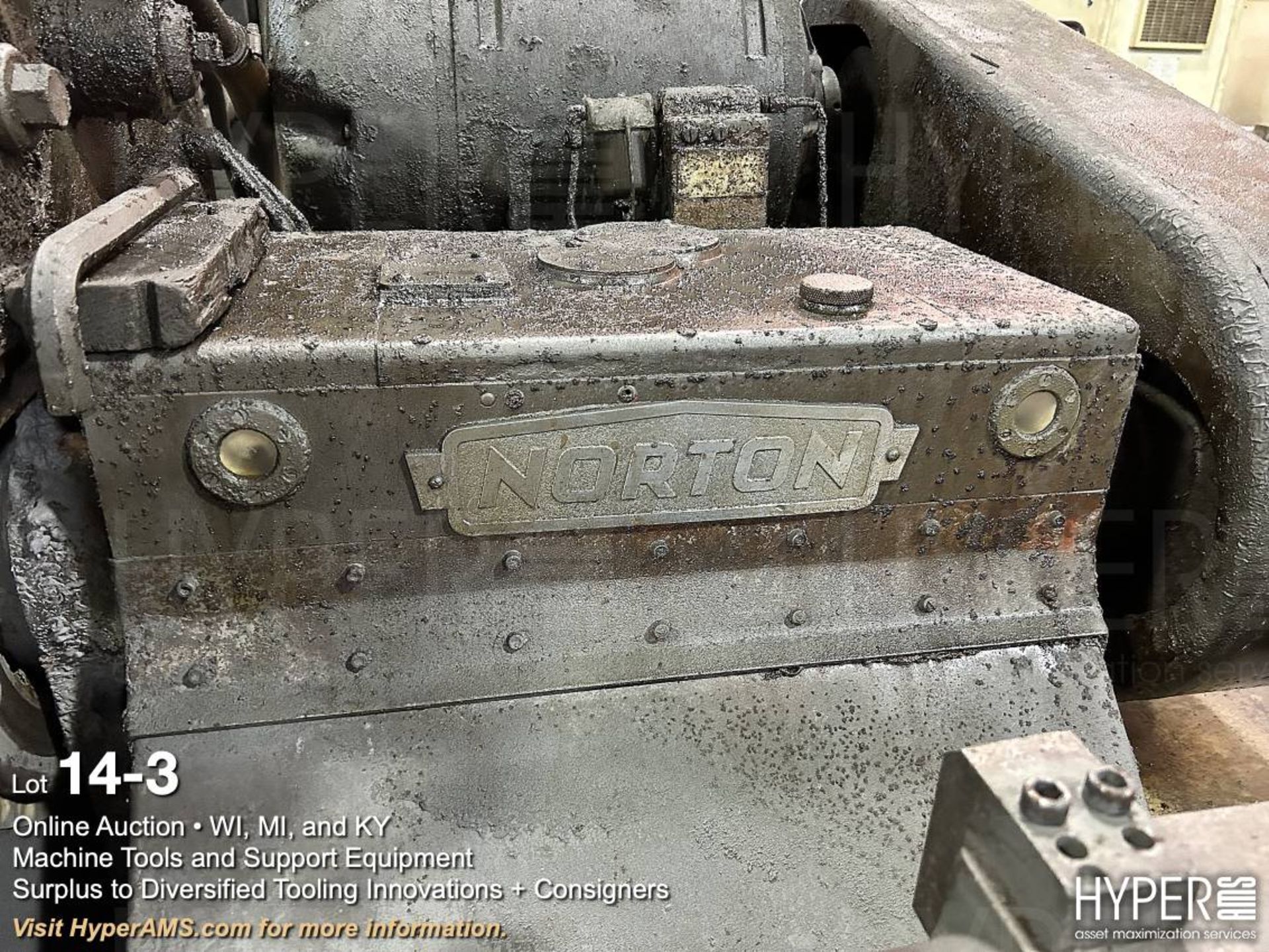 Norton 10" x 72" plain cylindrical grinder - Bild 3 aus 7