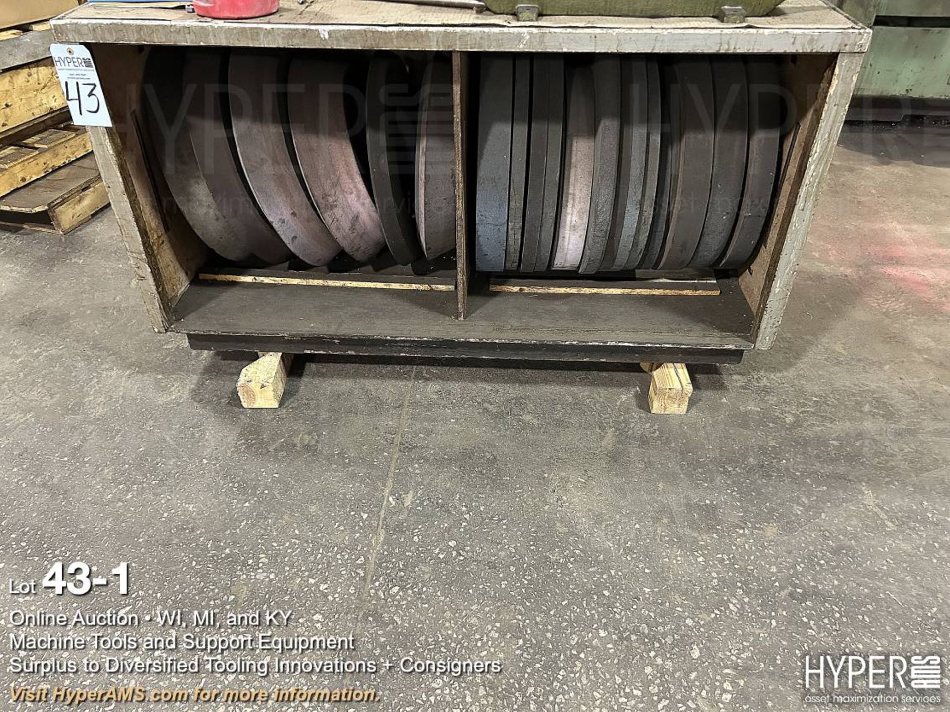 (Lot) Grinding wheels