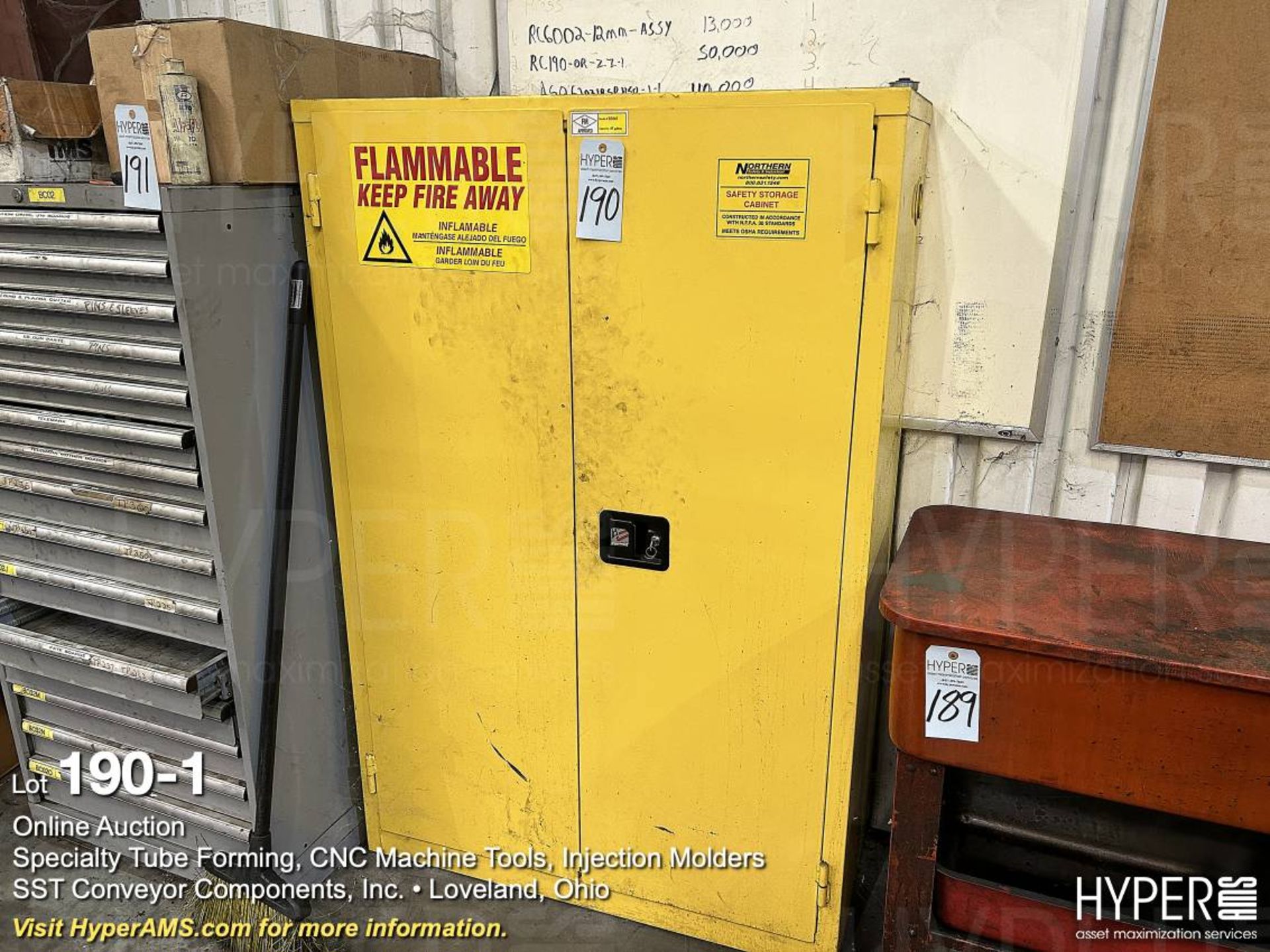 Northern 45 gal flammable storage cabinet