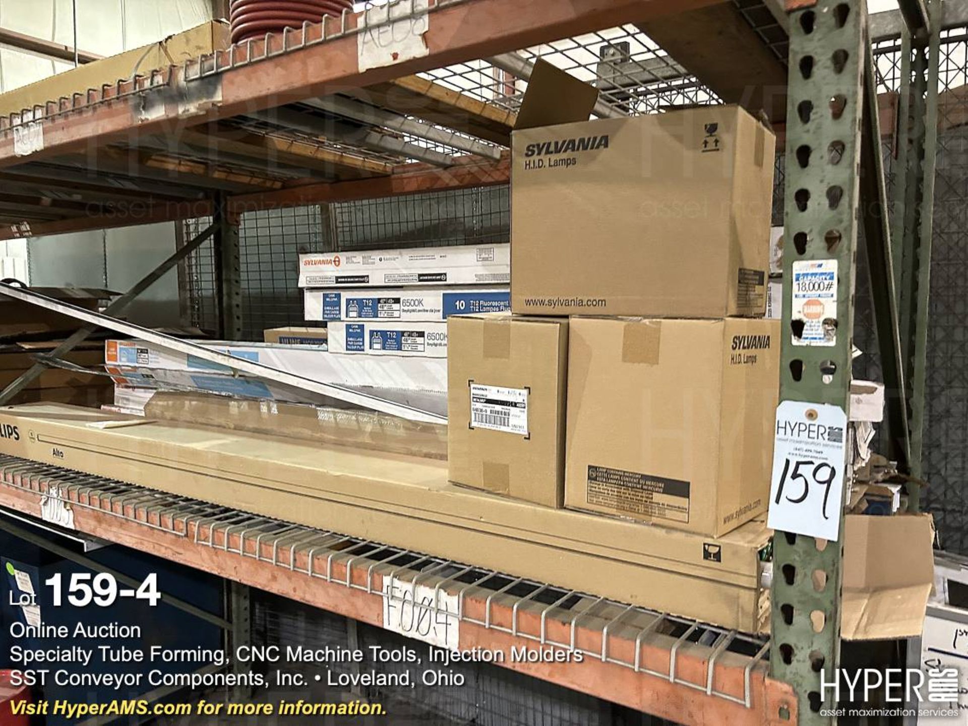 Pallet racking with contents - Image 4 of 5