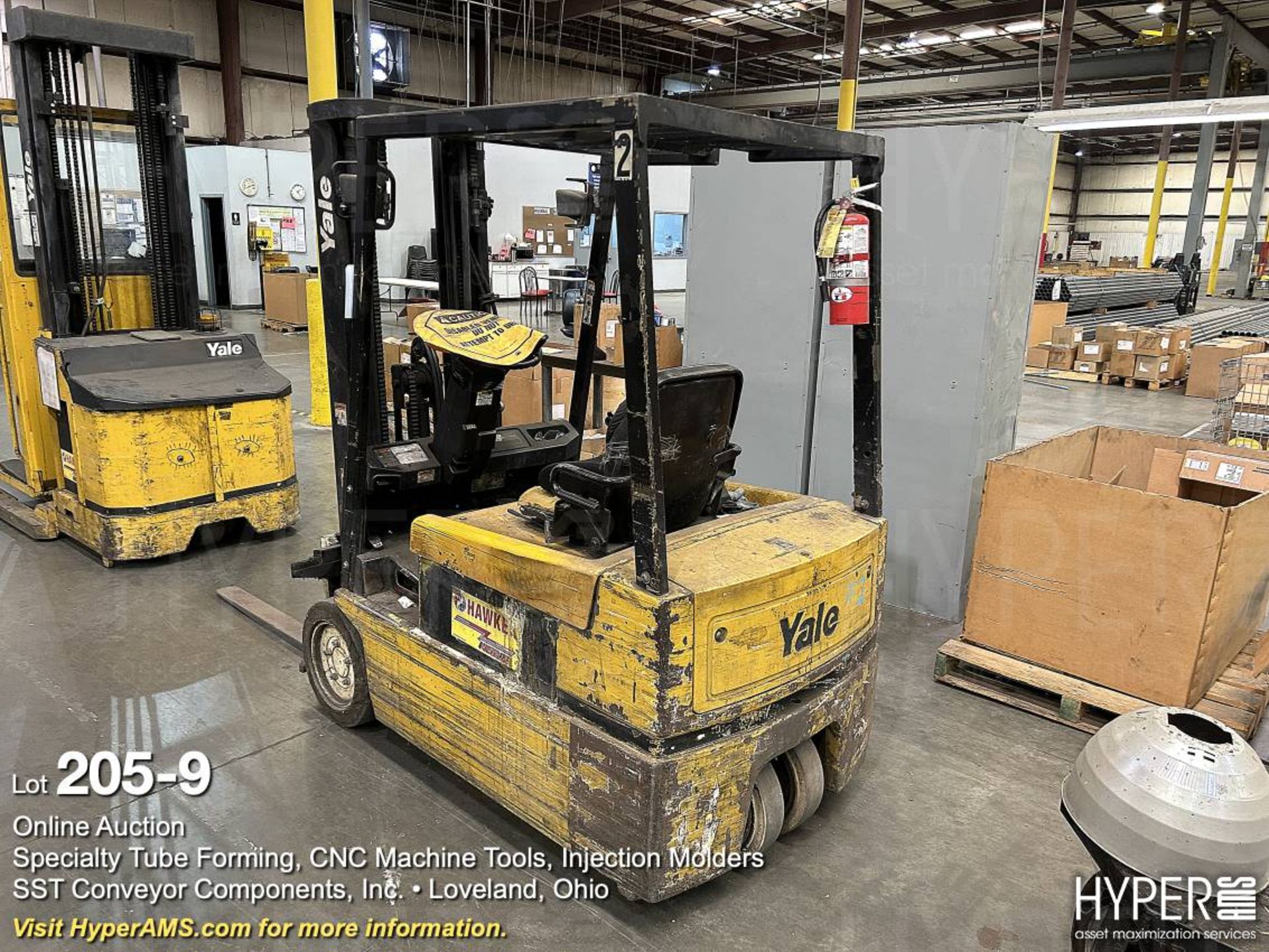 Yale 3400 lb. cap. Forklift - Image 9 of 10