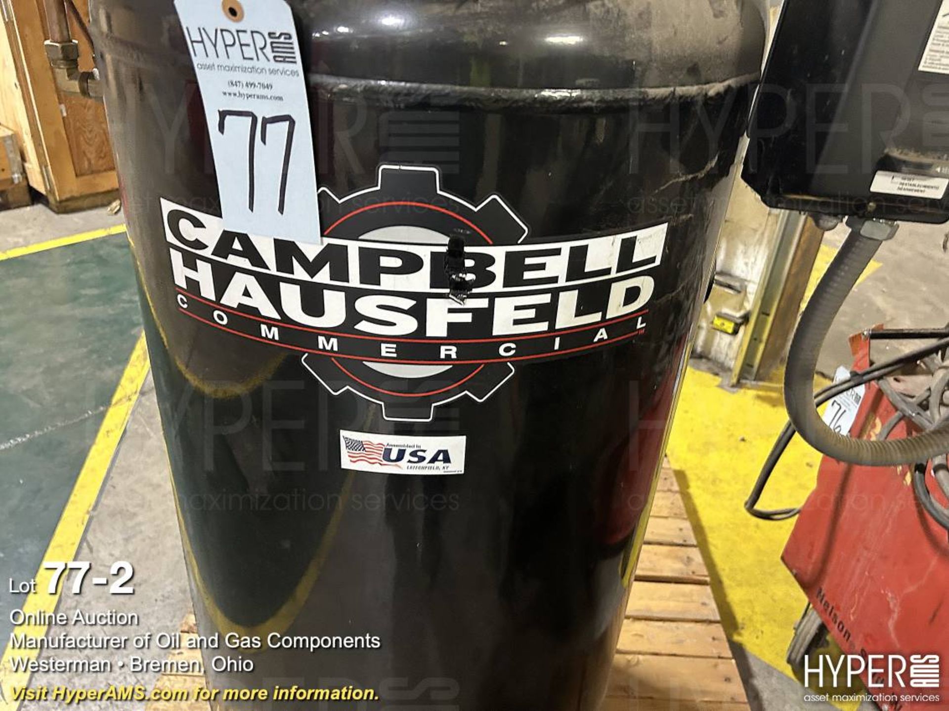 Campbell Air Compressor - Image 2 of 4