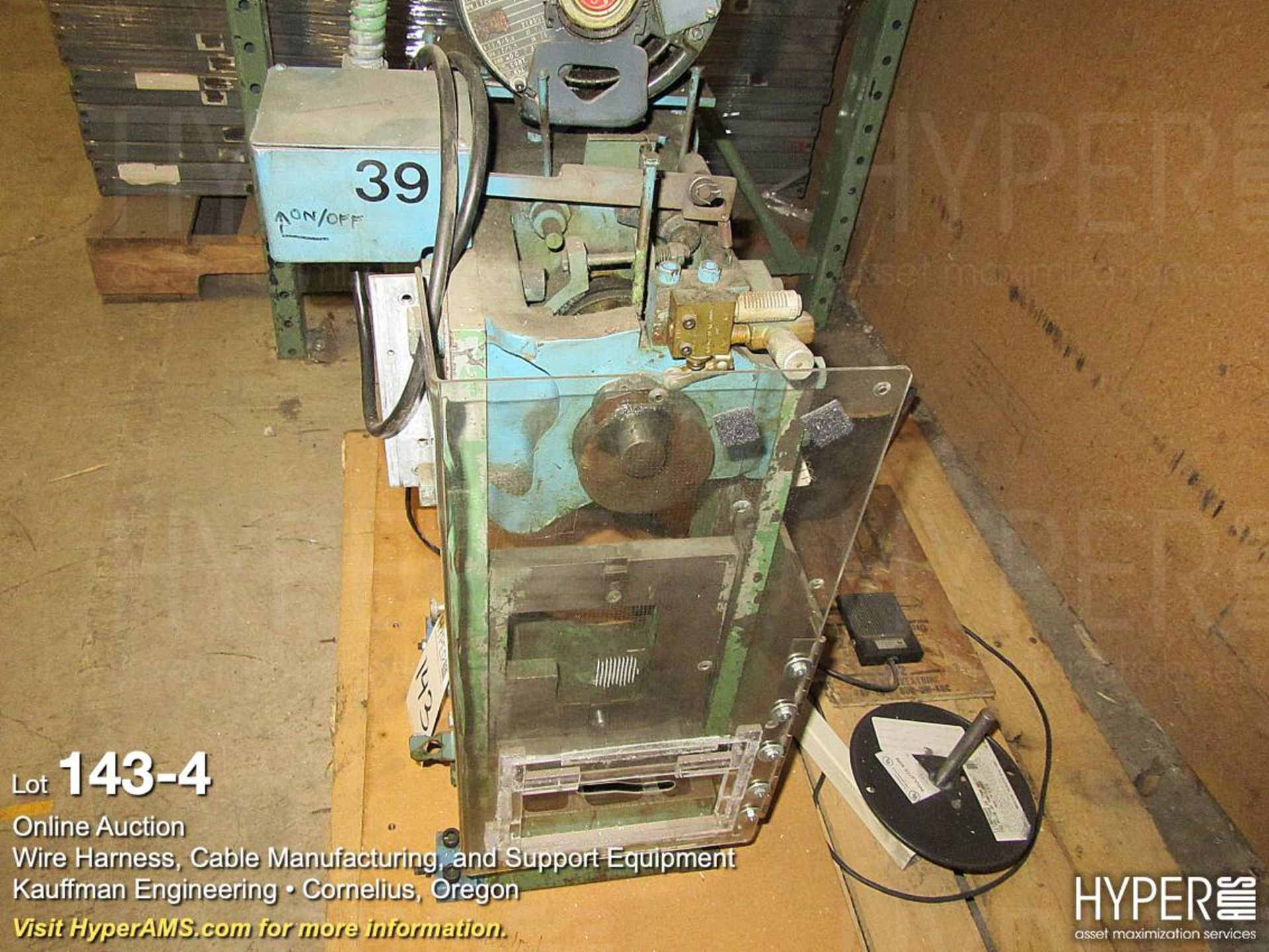 Artos benchtop terminating crimping press - Image 4 of 5