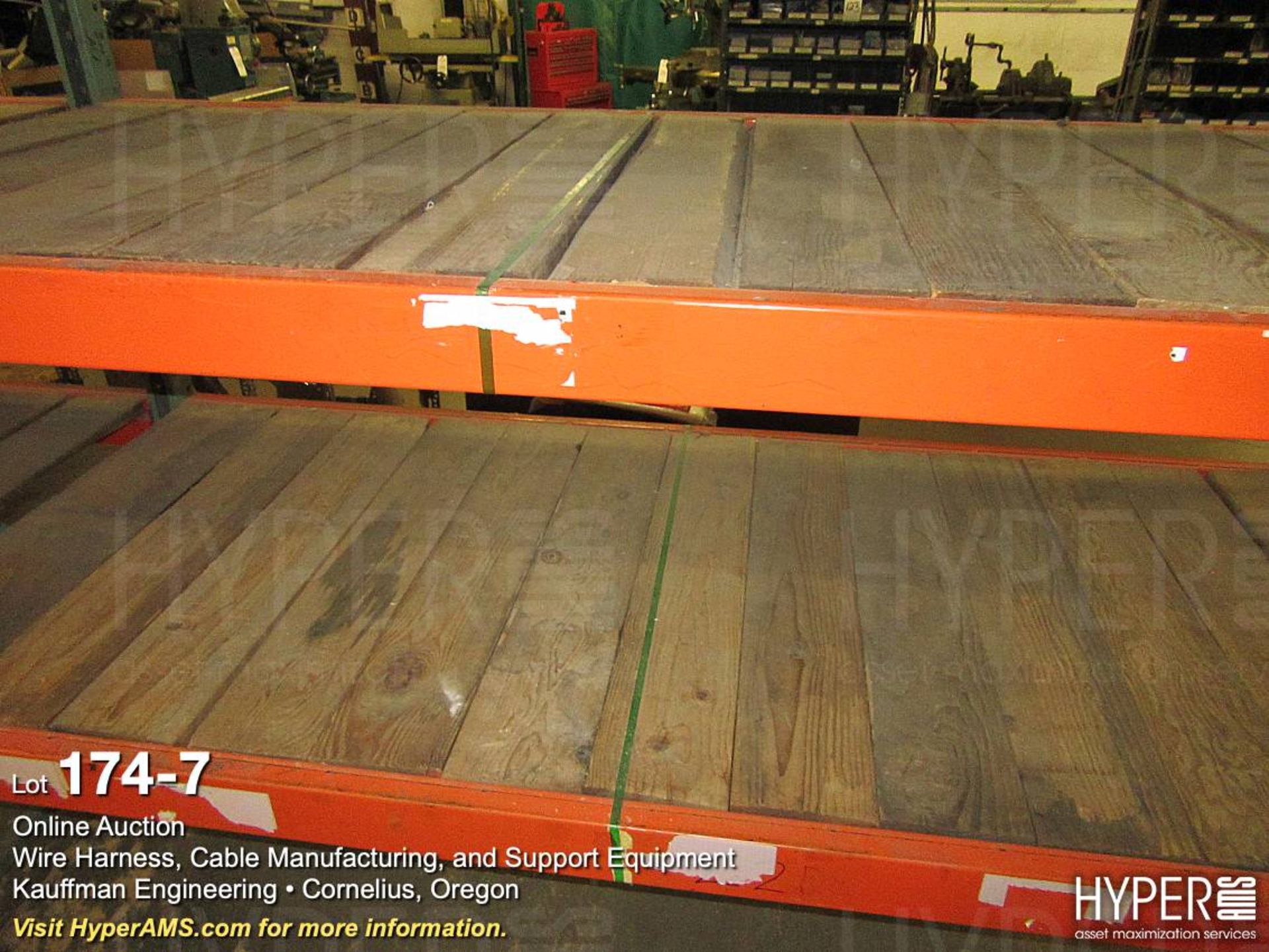 Sections of clip-on pallet racking - Image 7 of 8