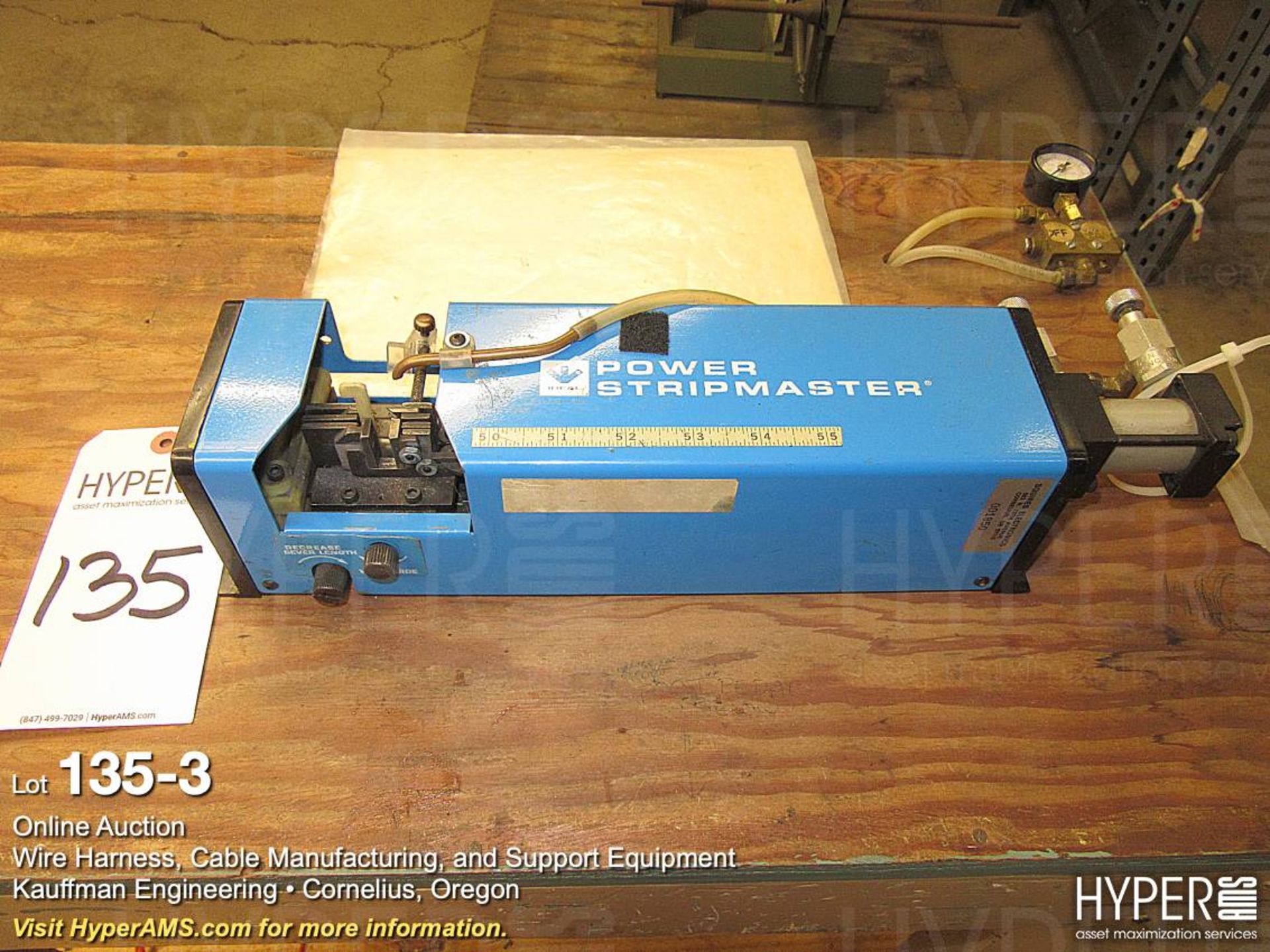 Ideal Power Stripmaster pneumatic wire stripper - Image 3 of 3