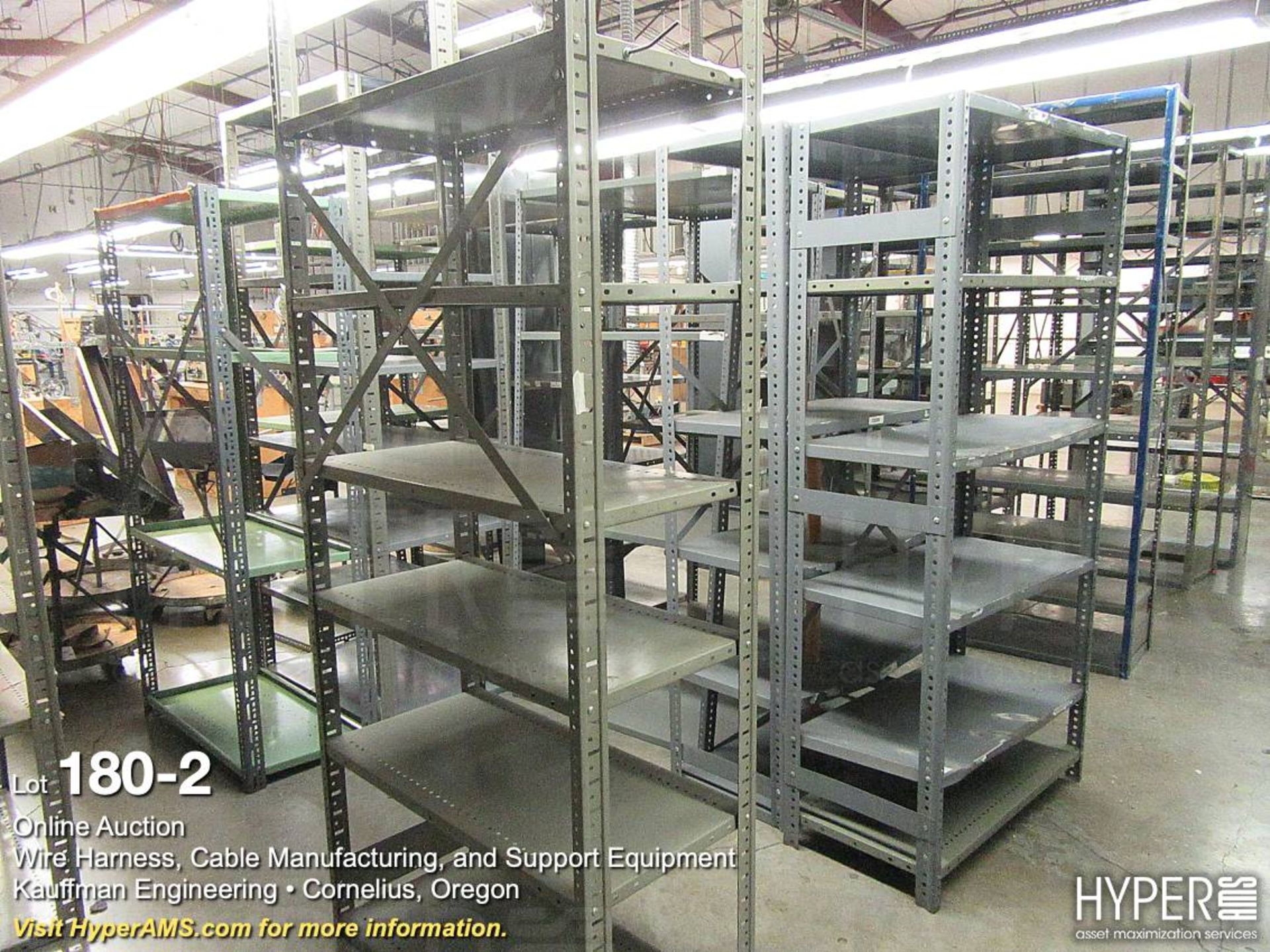 metal storage shelf units - Bild 2 aus 2