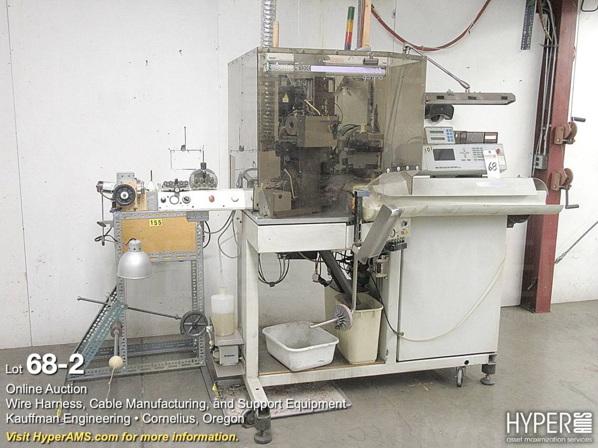 Komax Gamma 311 fully automatic programmable wire processing machine - Image 2 of 11