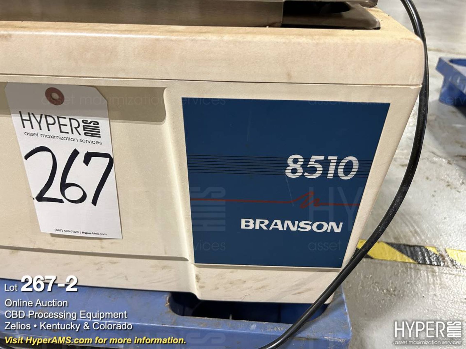 Branson Model 8510R-DTH 250-Watt Ultrasonic Cleane - Image 2 of 3