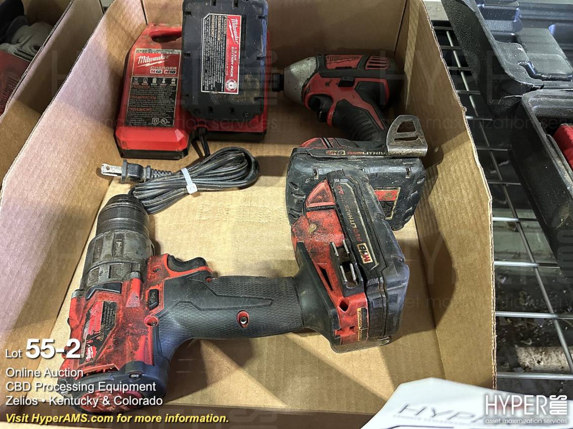 Milwaukee M18 18-Volt Cordless Impact Driver, etc - Bild 2 aus 4