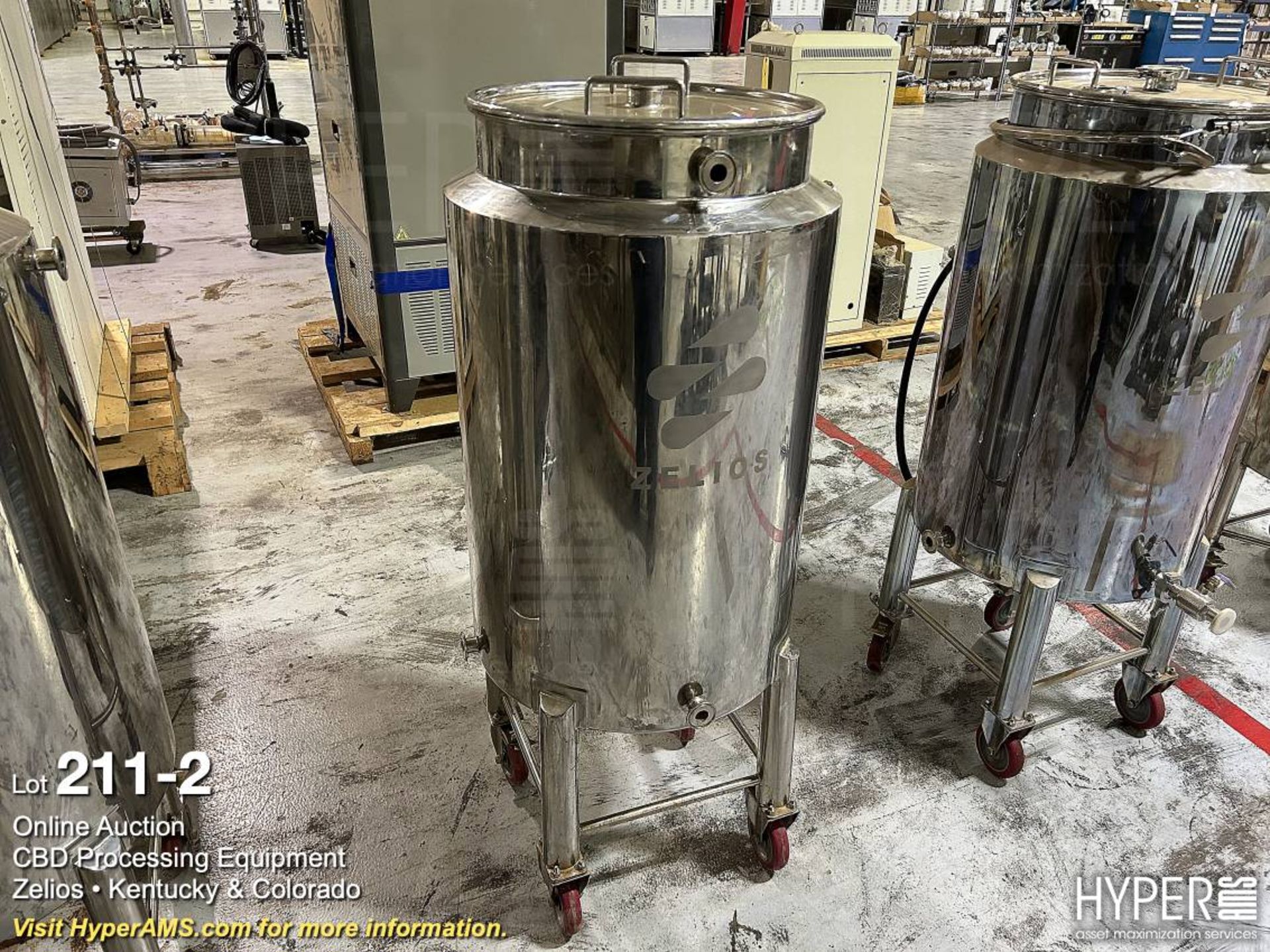 Approx. 30-Liter Stainless Steel Jacketed Vessel - Image 2 of 3