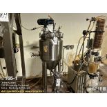 100-Liter Stainless Steel Jacketed Vessel with Mix
