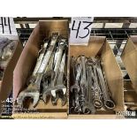 Lot - Combination Wrenches in (2) Boxes