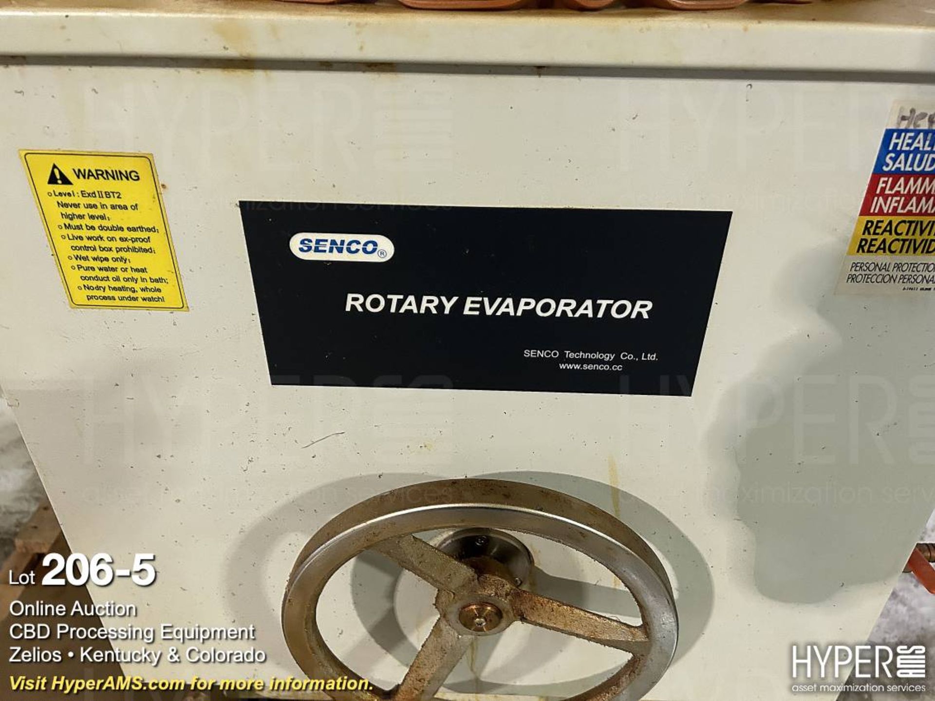 Senco Model R5005KD Rotary Evaporator, S/n 18401; - Image 5 of 9